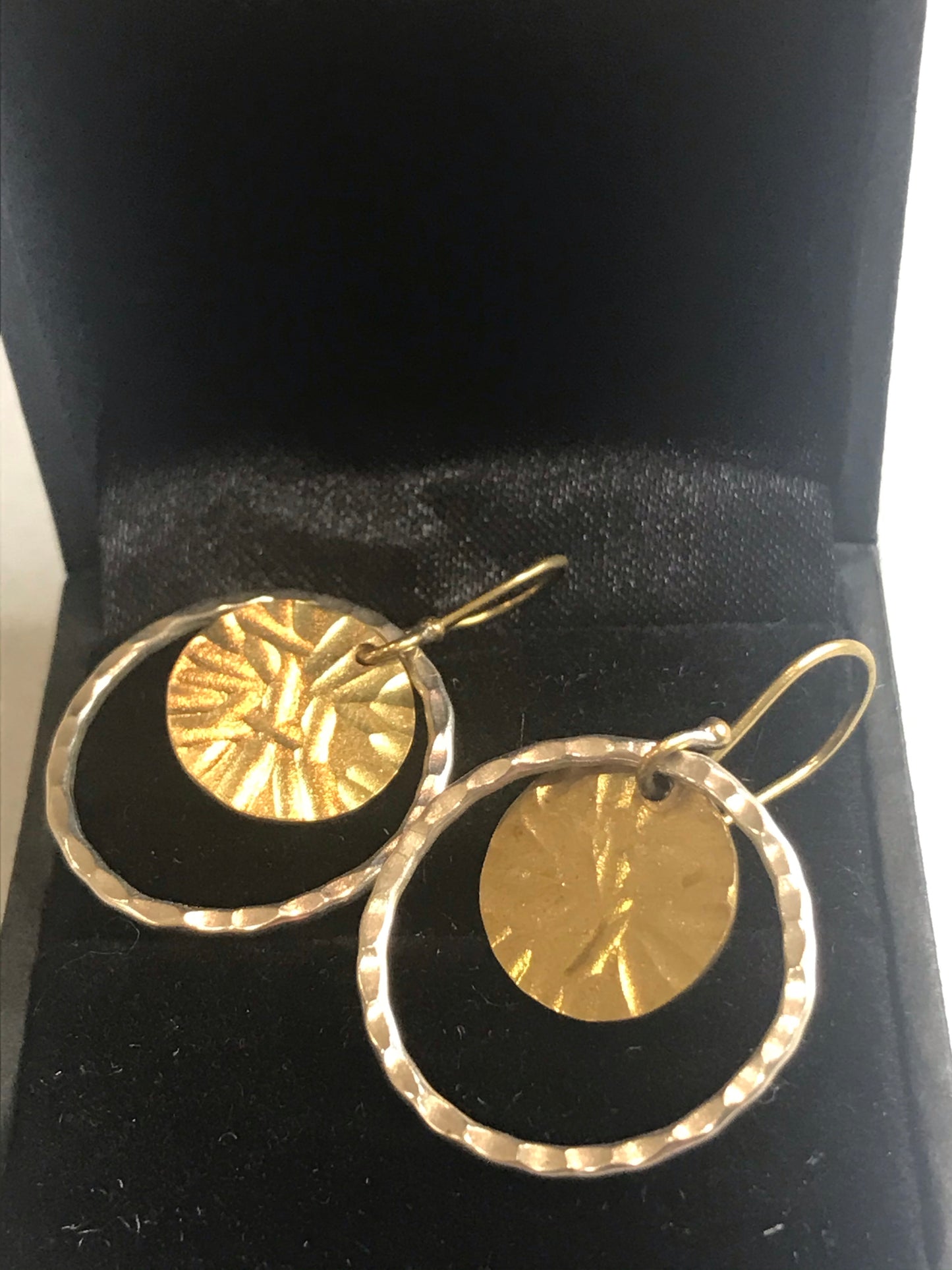 Gold Disc Darling Earrings