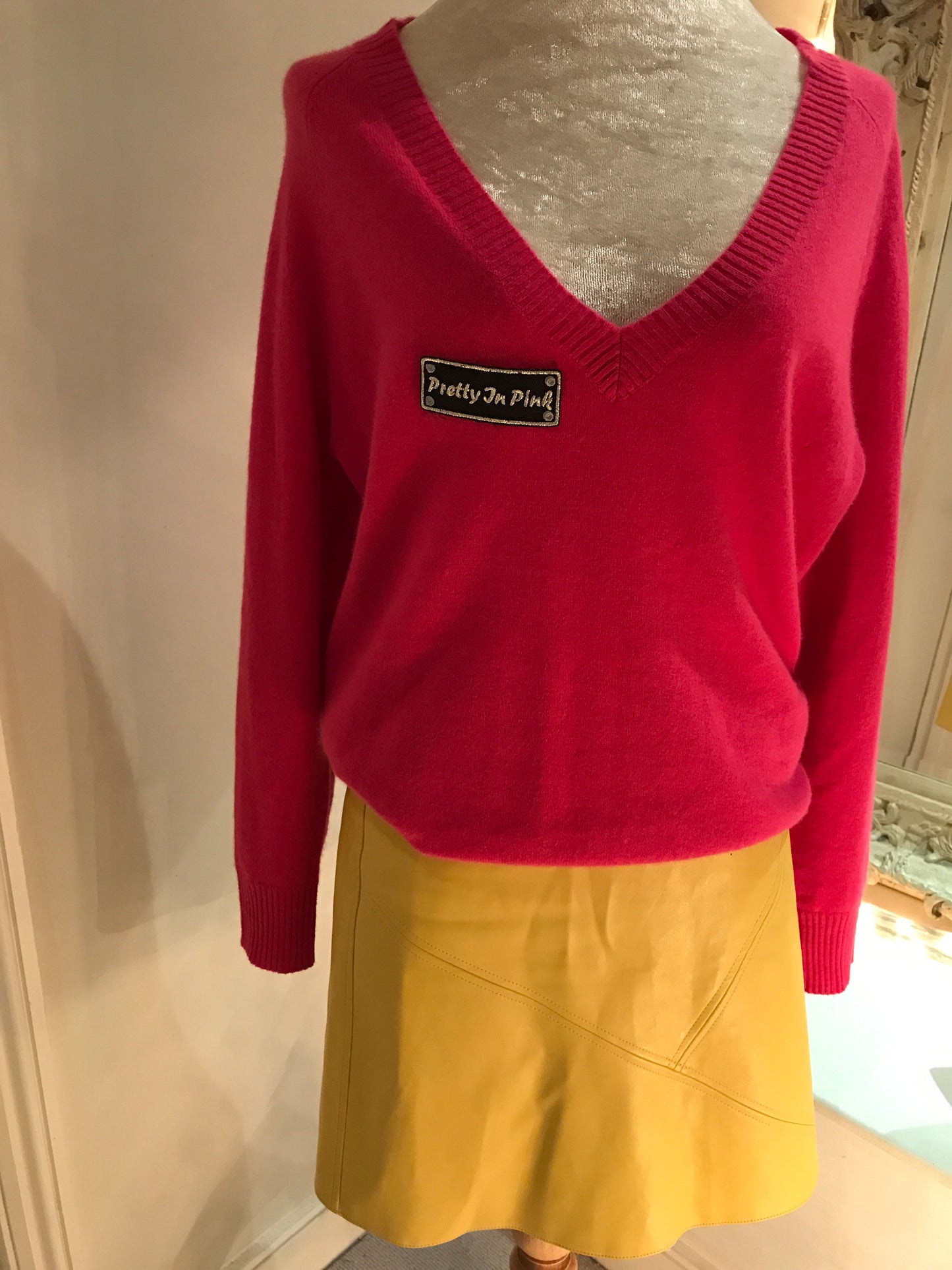 Pretty in Pink Cashmere Jumper