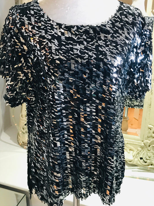 ‘All That Sparkles’ Sequin Party Top