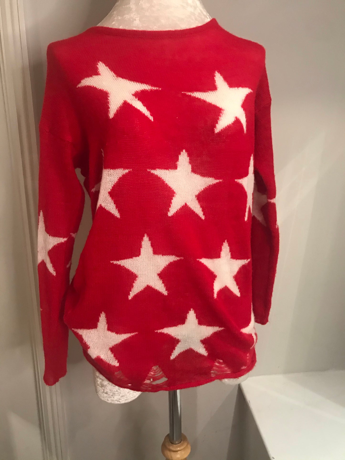 Lucky Star Knitted Jumper