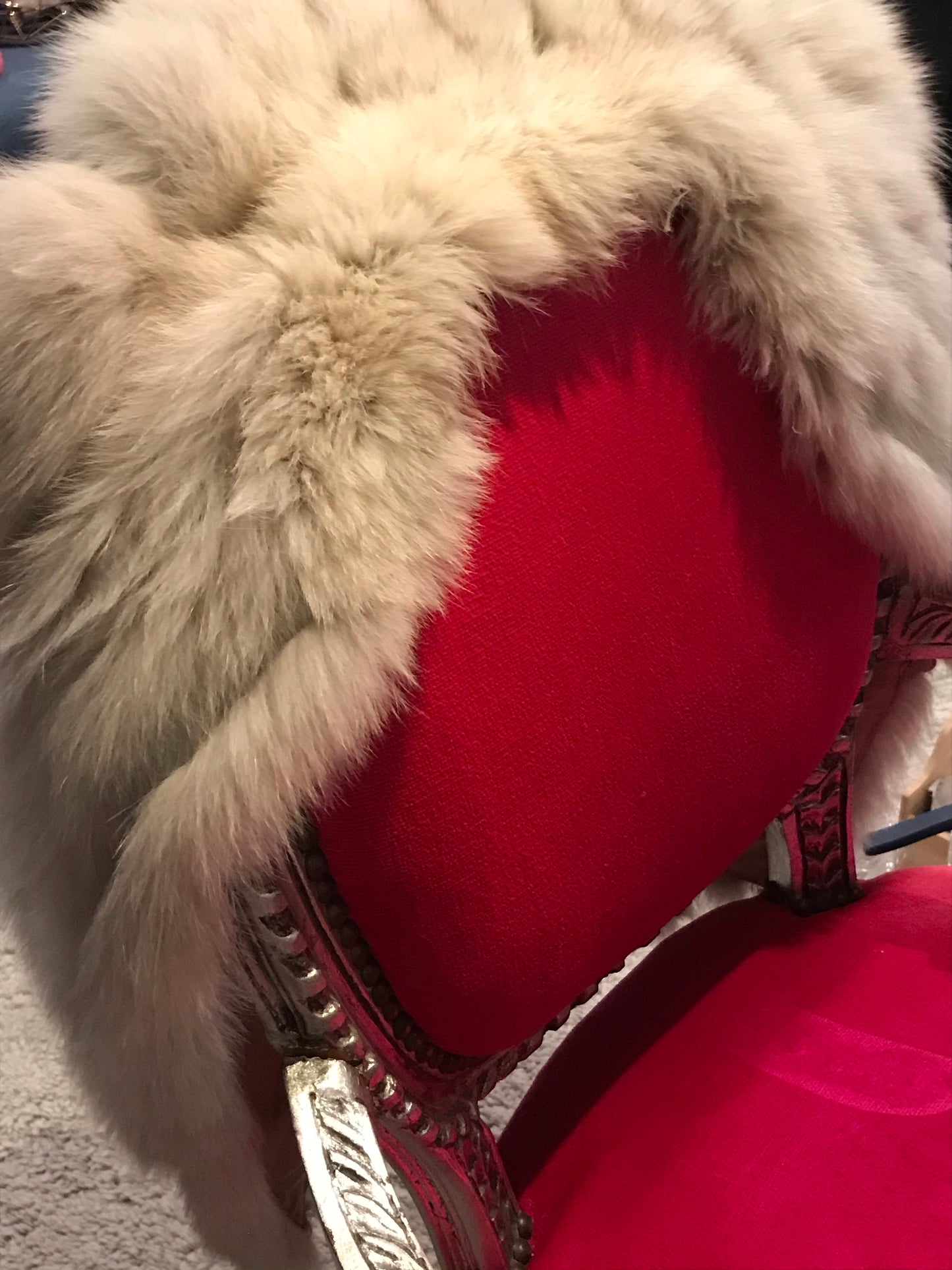 Mob Princess Cream Fur Coat