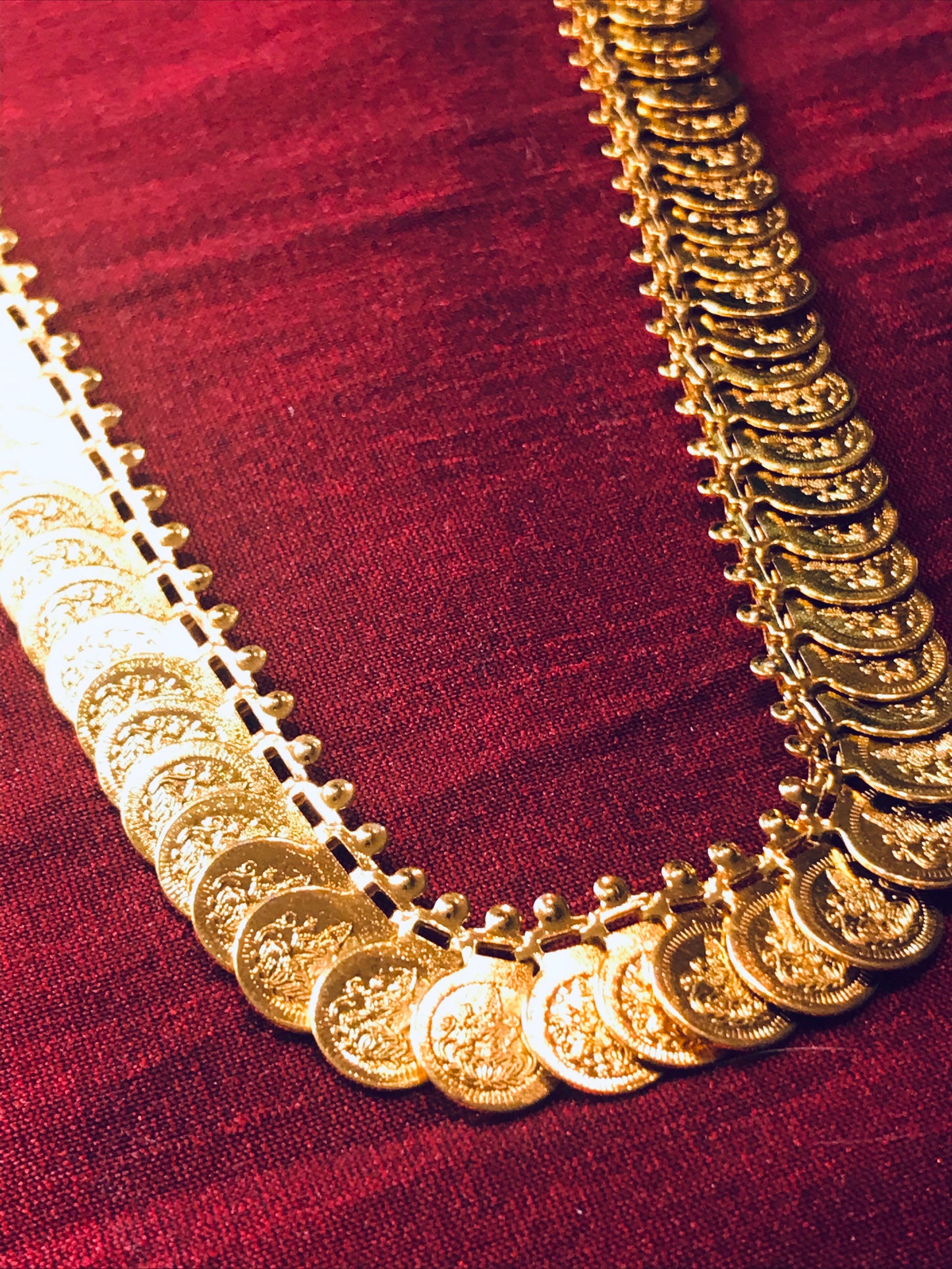 Penny For Your Thoughts Gold-Plated Necklace