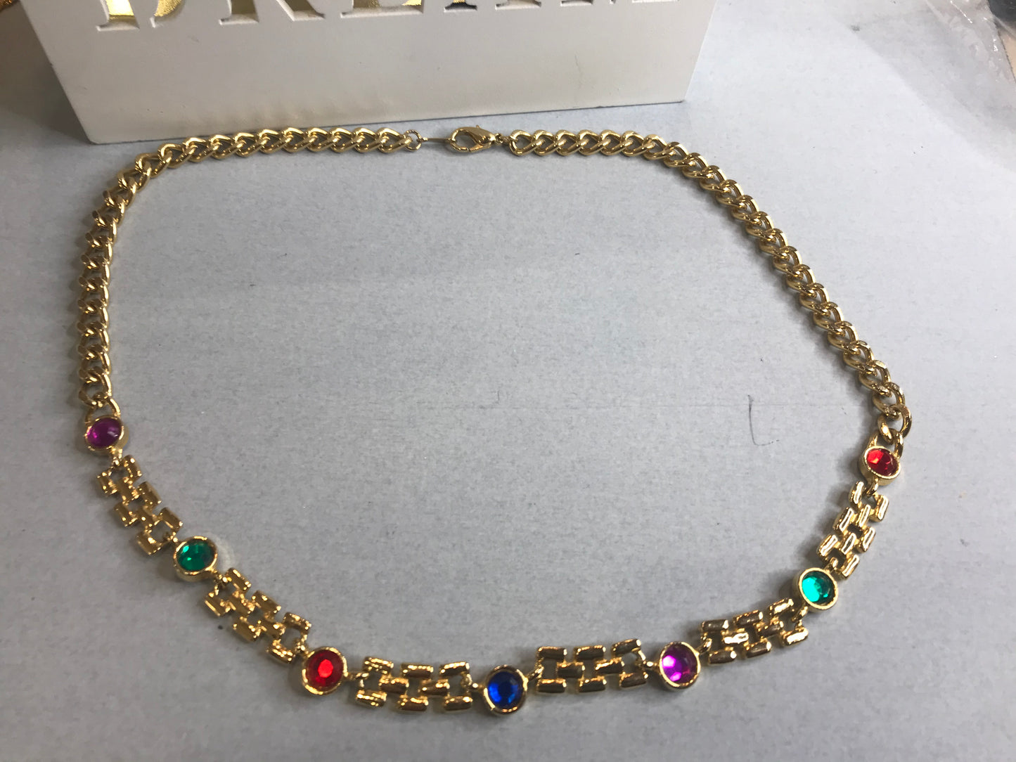 Gold-Plated Vintage Jewelled Darling