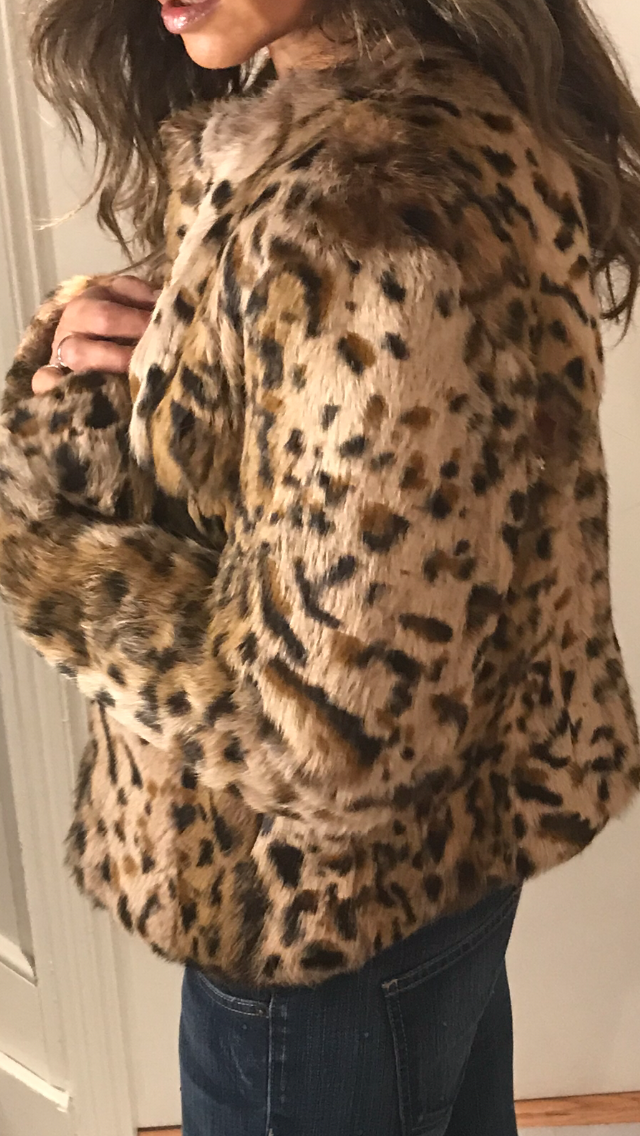 Rock Chic Glamour (Leopard) Coat