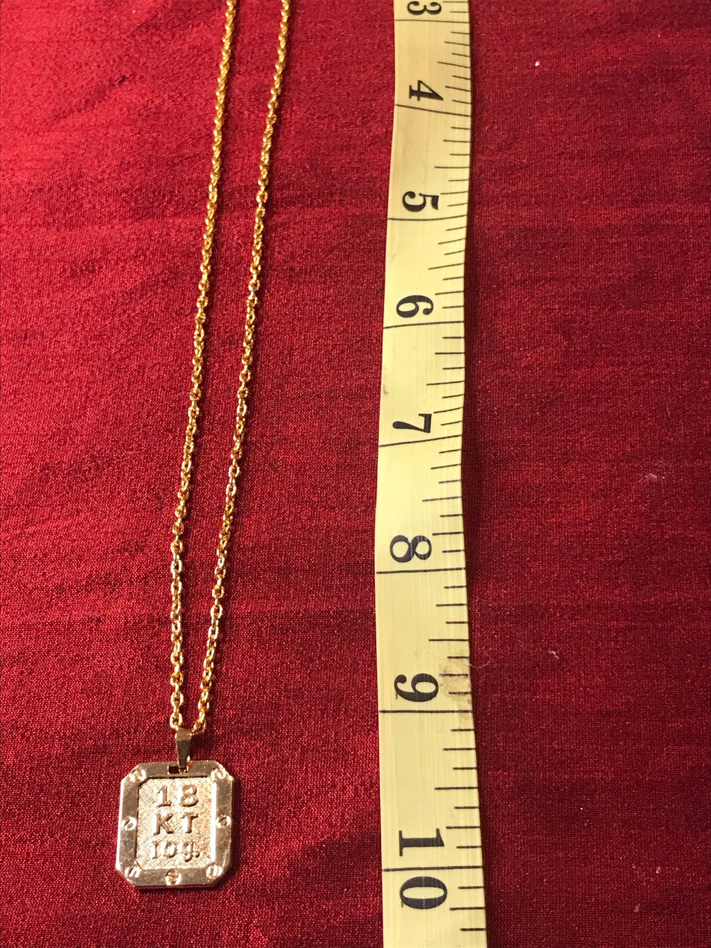 Gold Standard Necklace