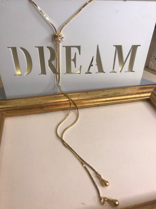 Gold Cowgirl Necklace