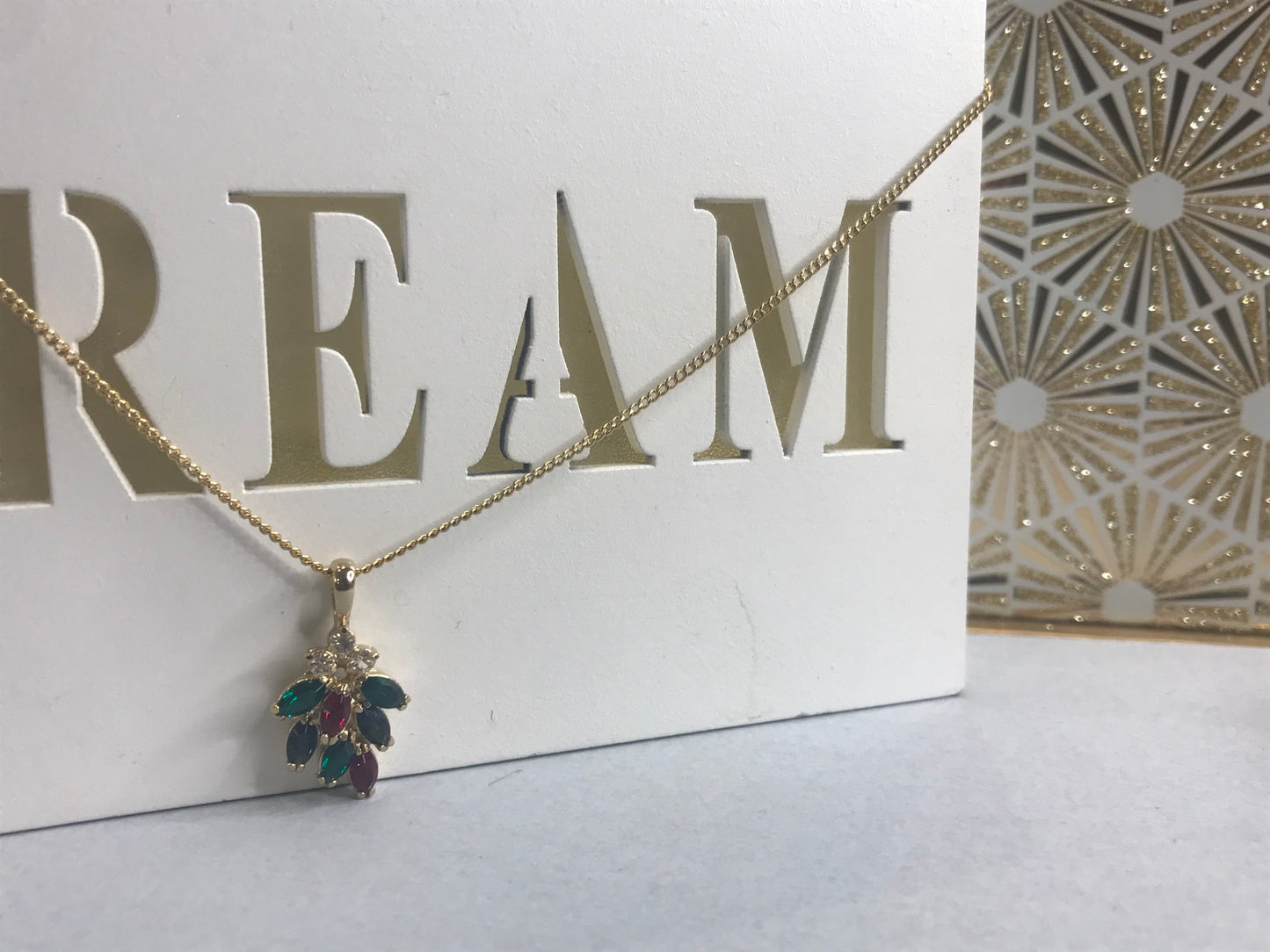 Festive Gemstone Necklace