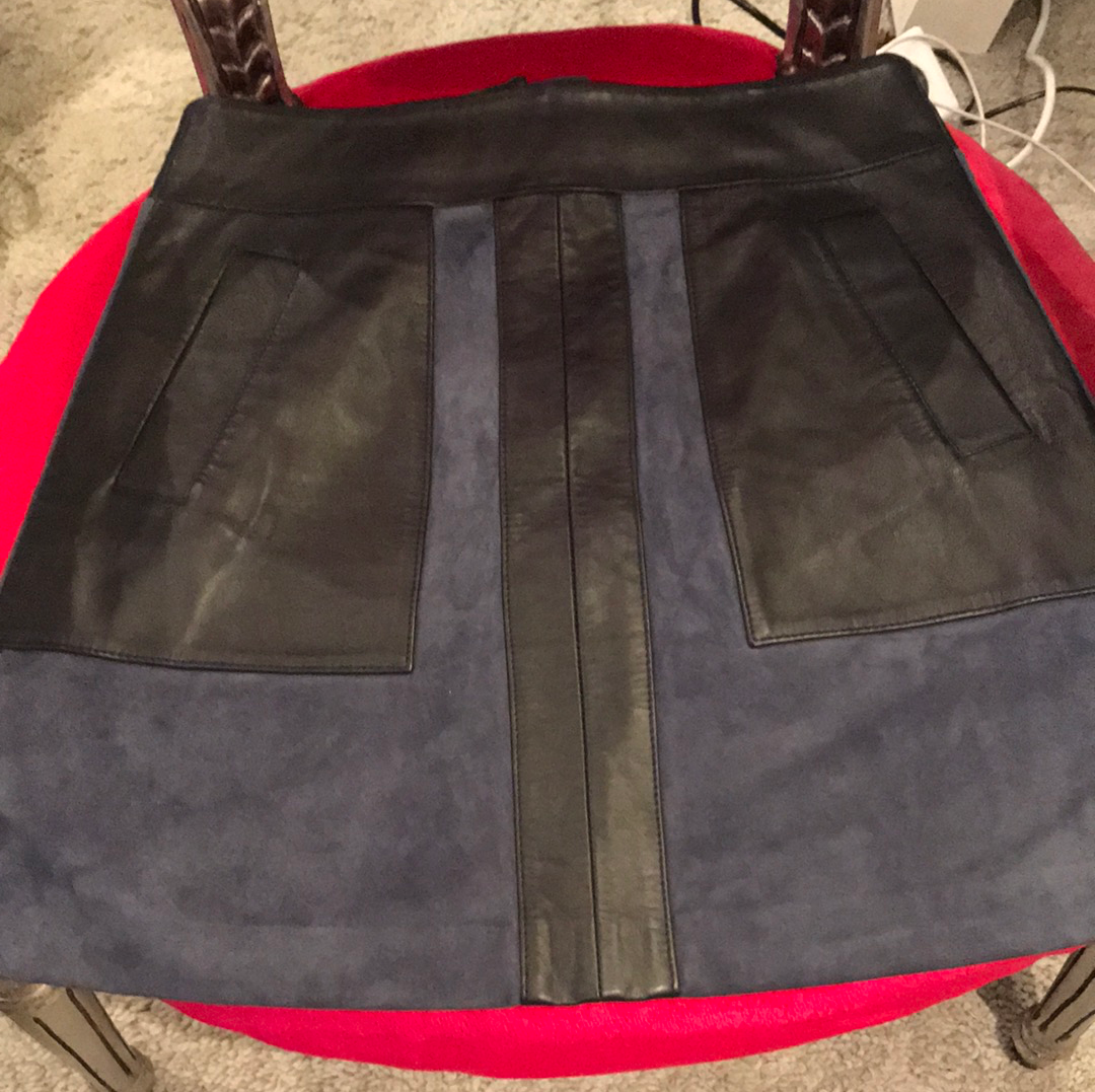 I'm Black and Blue Skirt