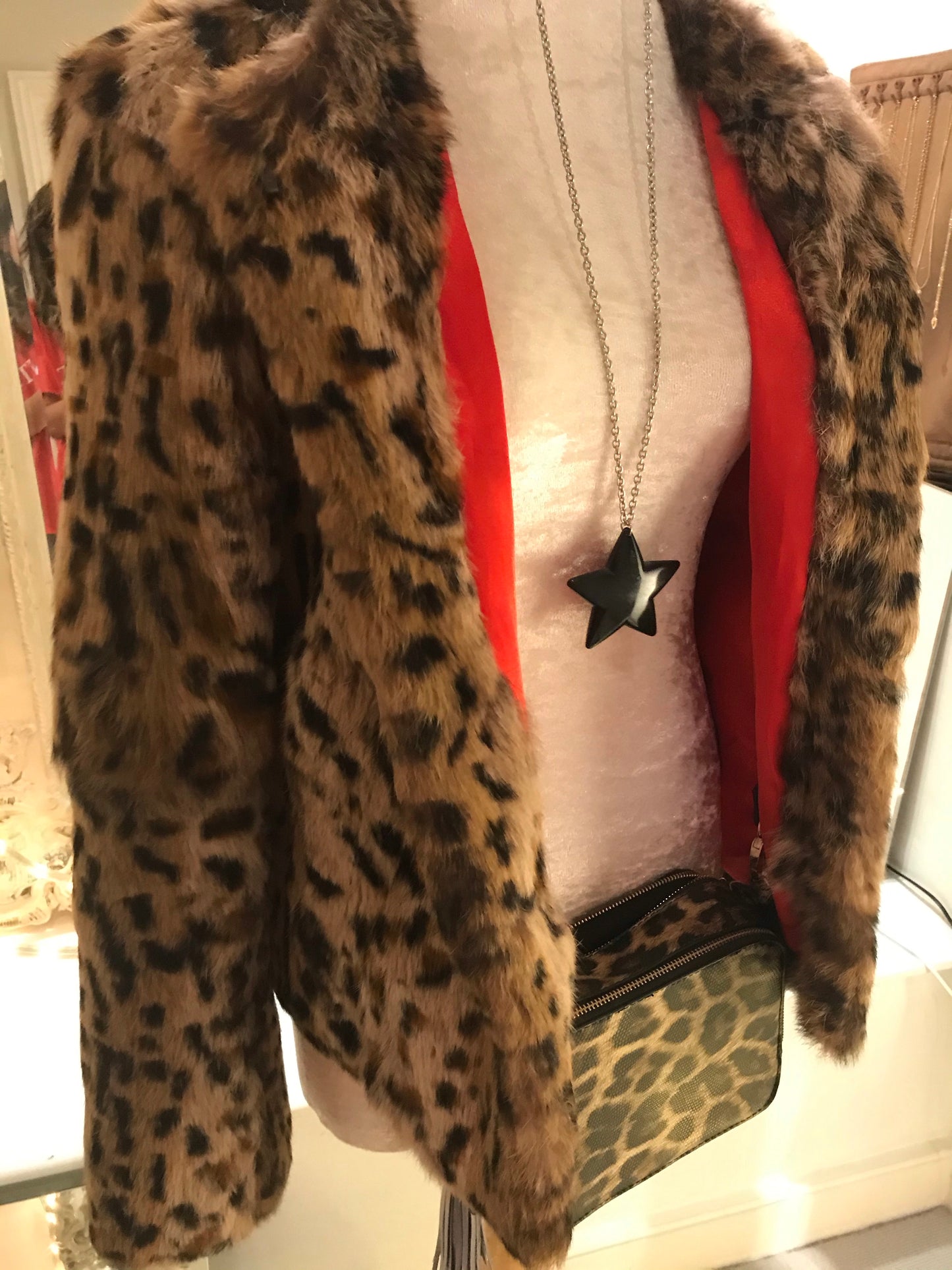 Rock Chic Glamour (Leopard) Coat