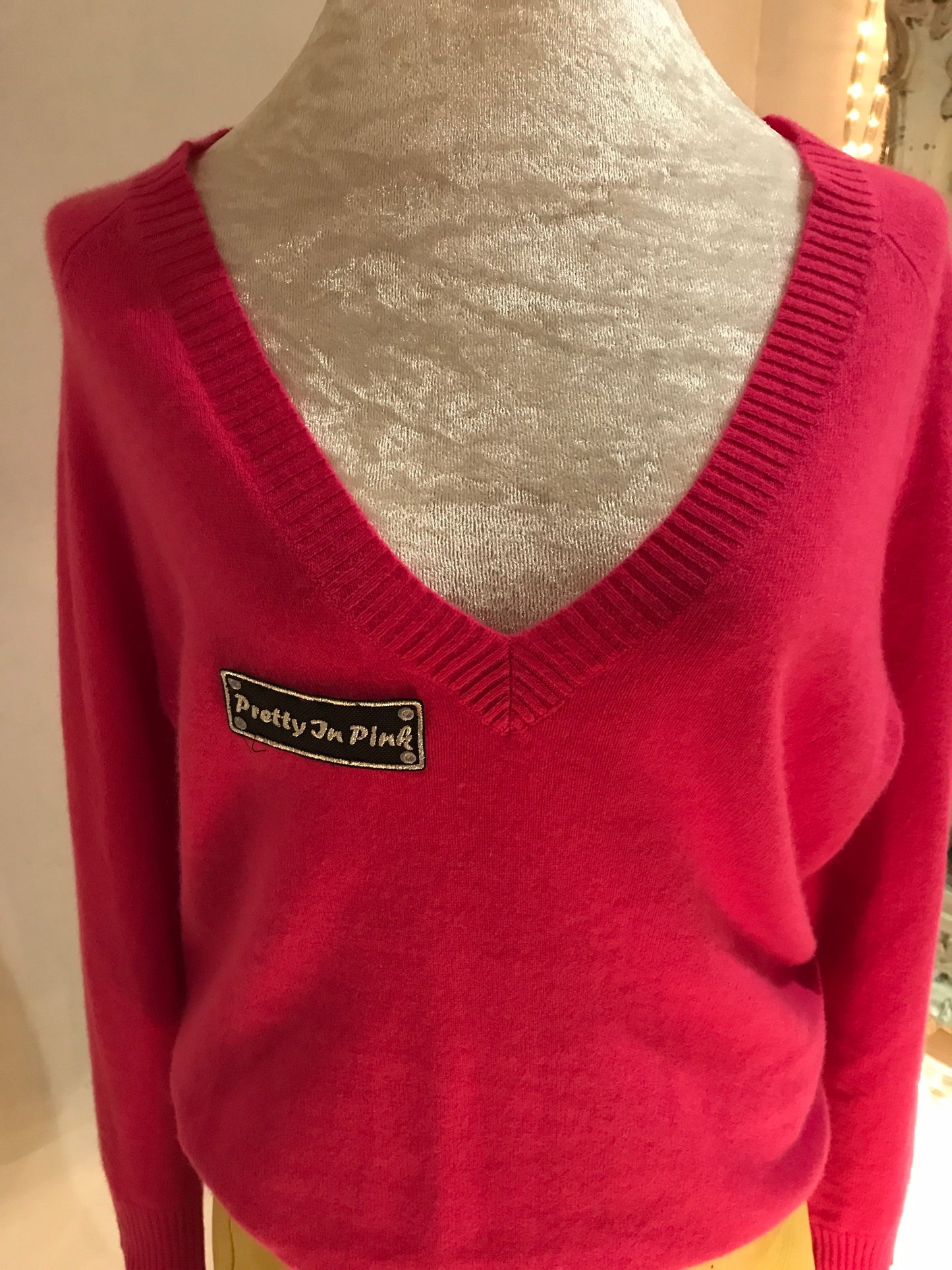 Pretty in Pink Cashmere Jumper