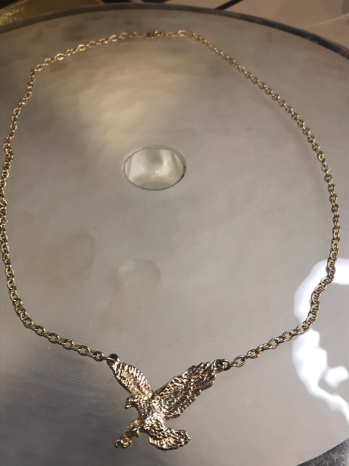 Fly Like An Eagle Gold Necklace