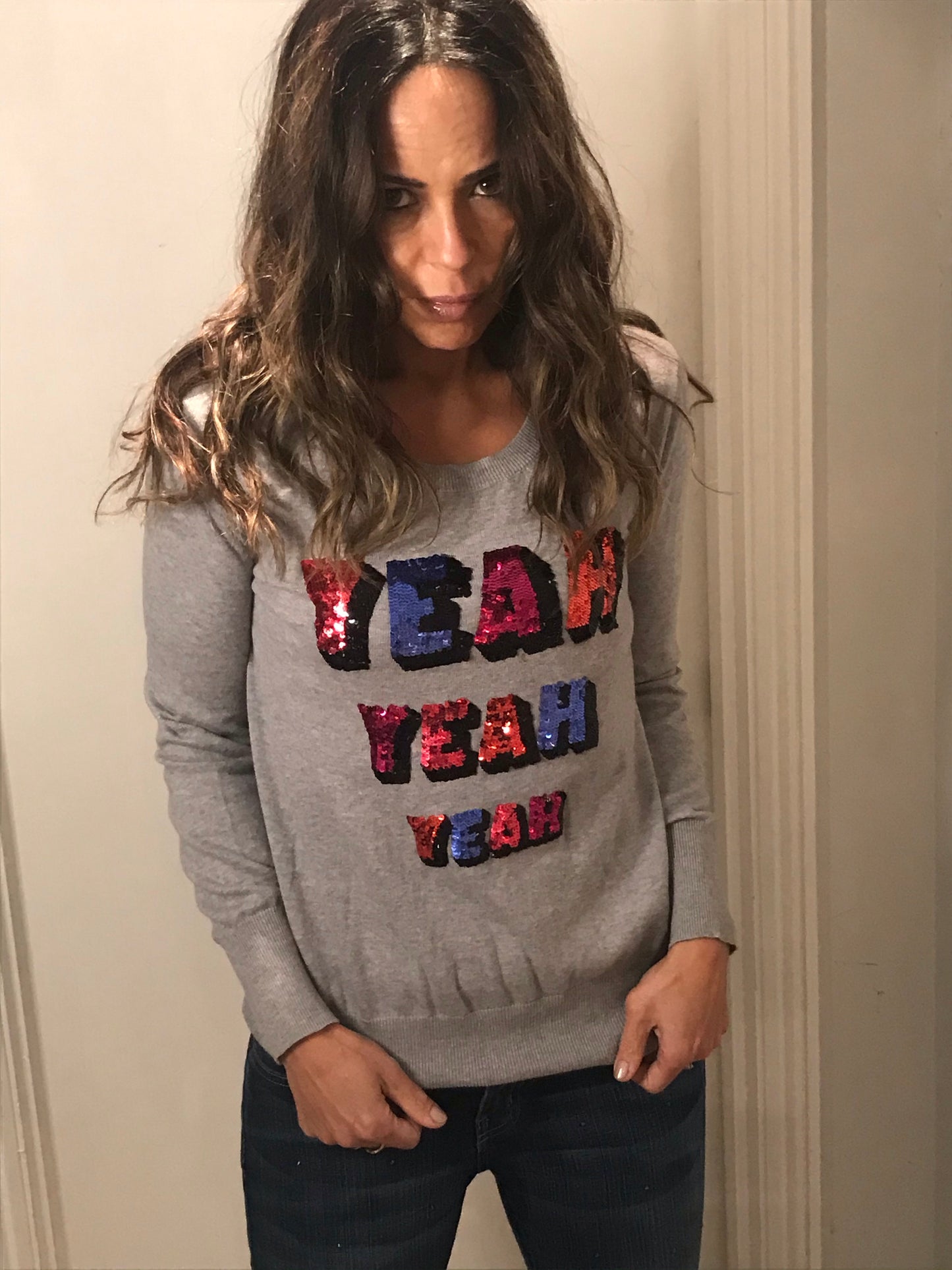 Marcus Lupfer 'YEAH YEAH YEAH' Designer Jumper