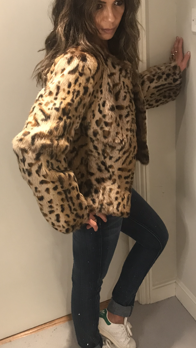 Rock Chic Glamour (Leopard) Coat