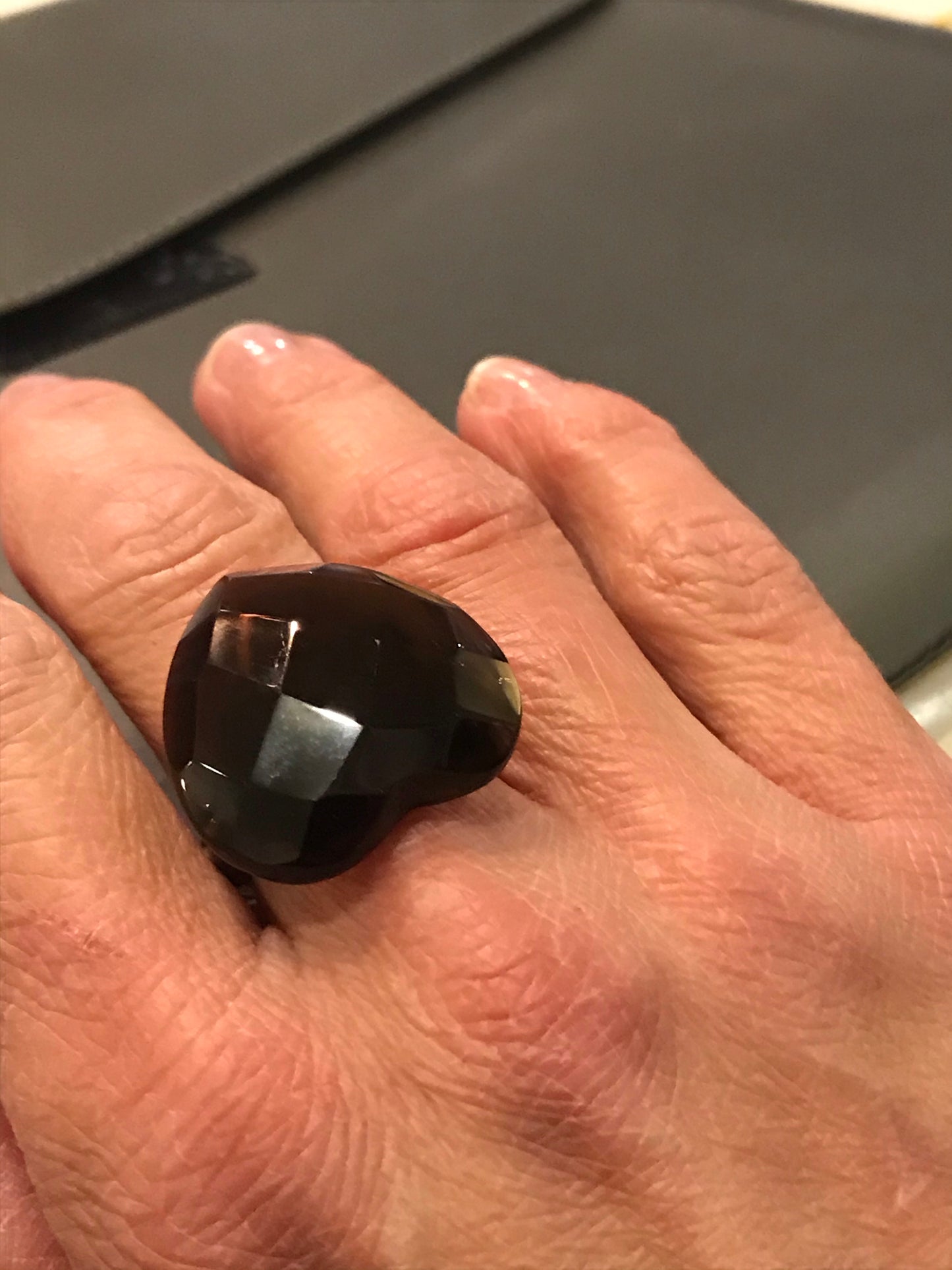 Boss Lady Topaz Heart Ring