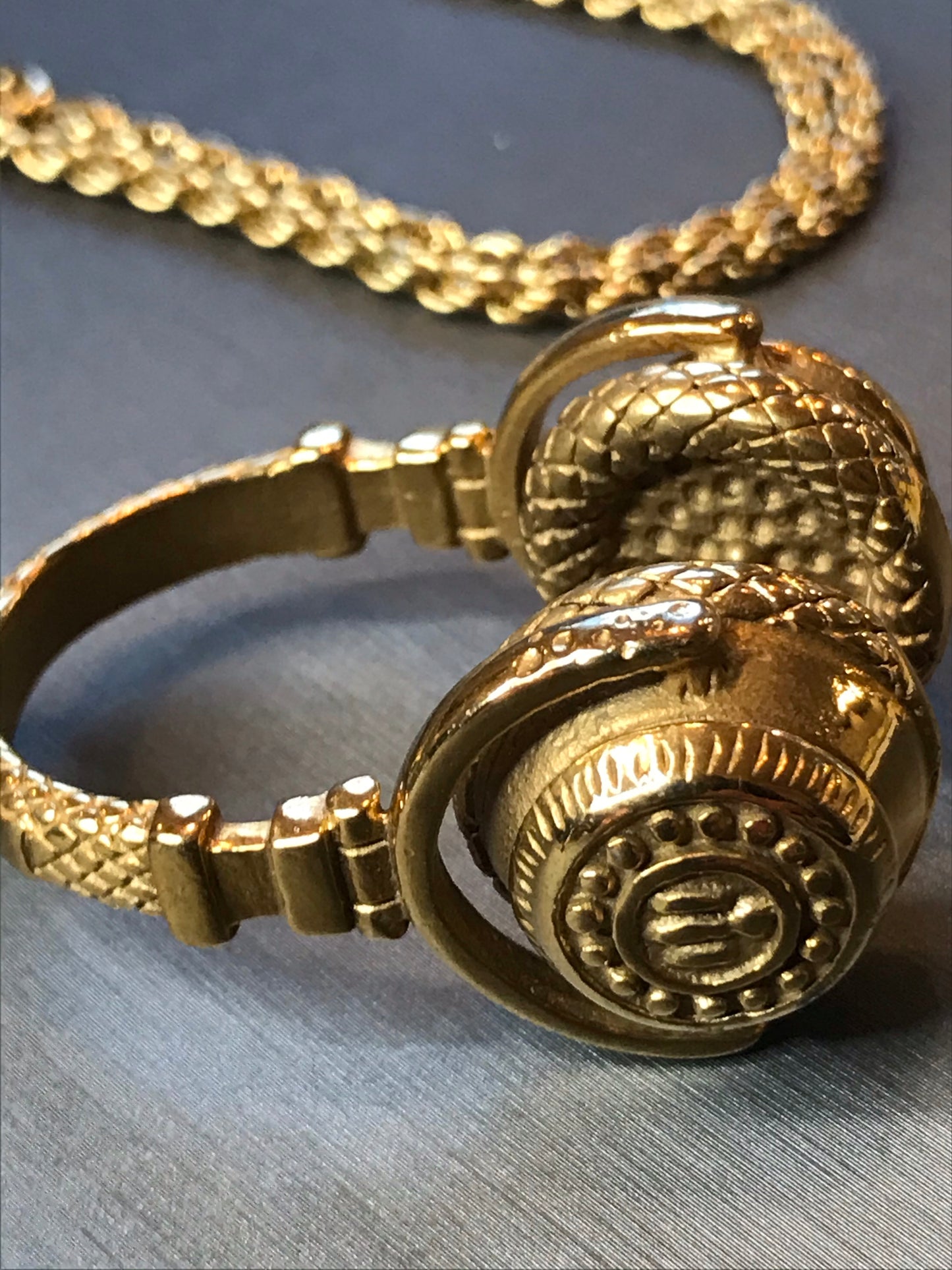 'Hey Mr. DJ' Gold-Plated Pendant