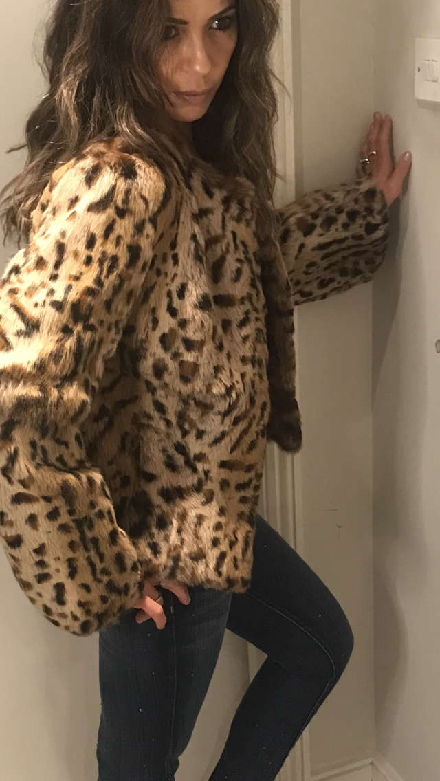 Rock Chic Glamour (Leopard) Coat