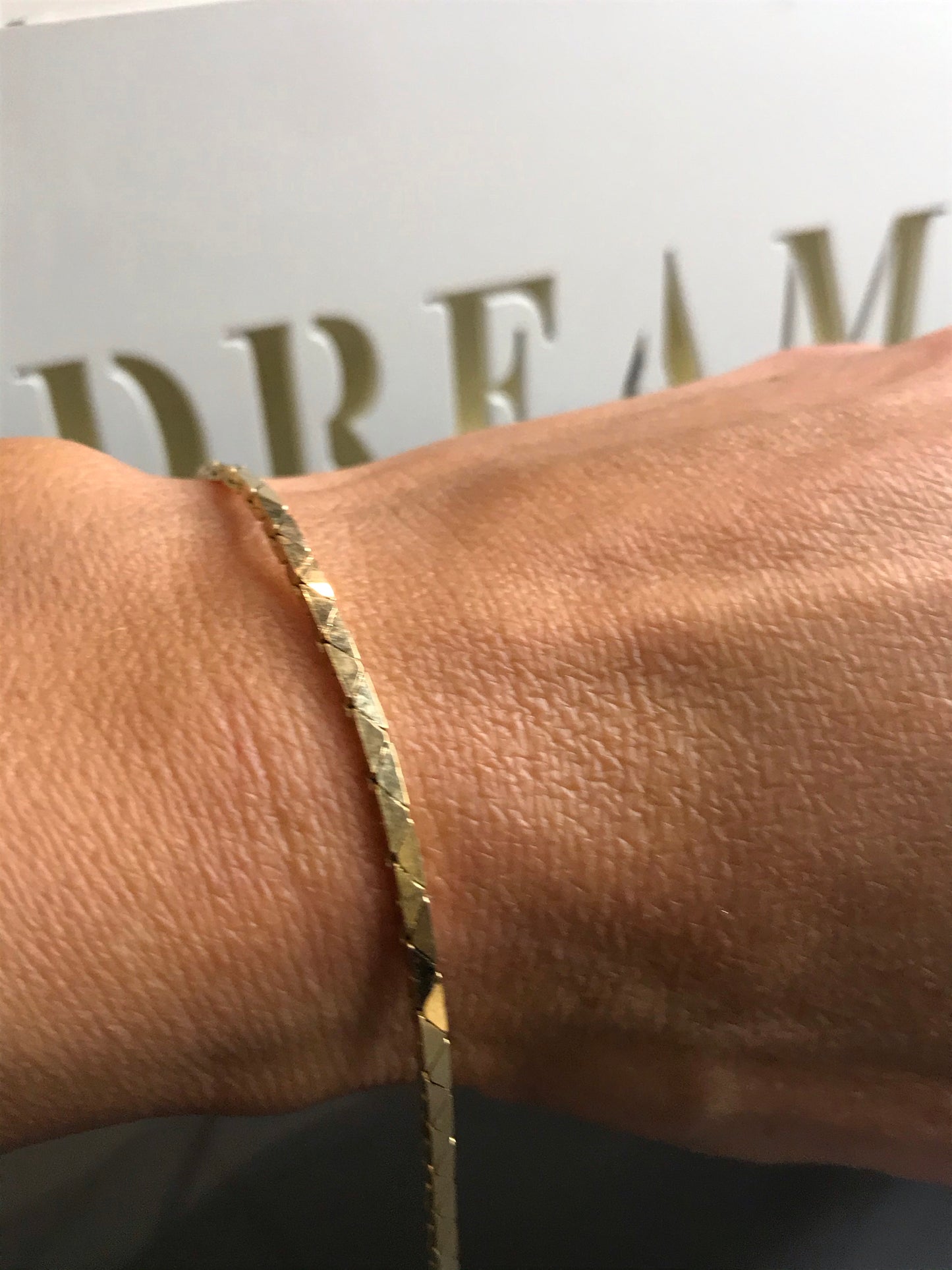 The ‘Audrey’ Elegant Gold Bracelet