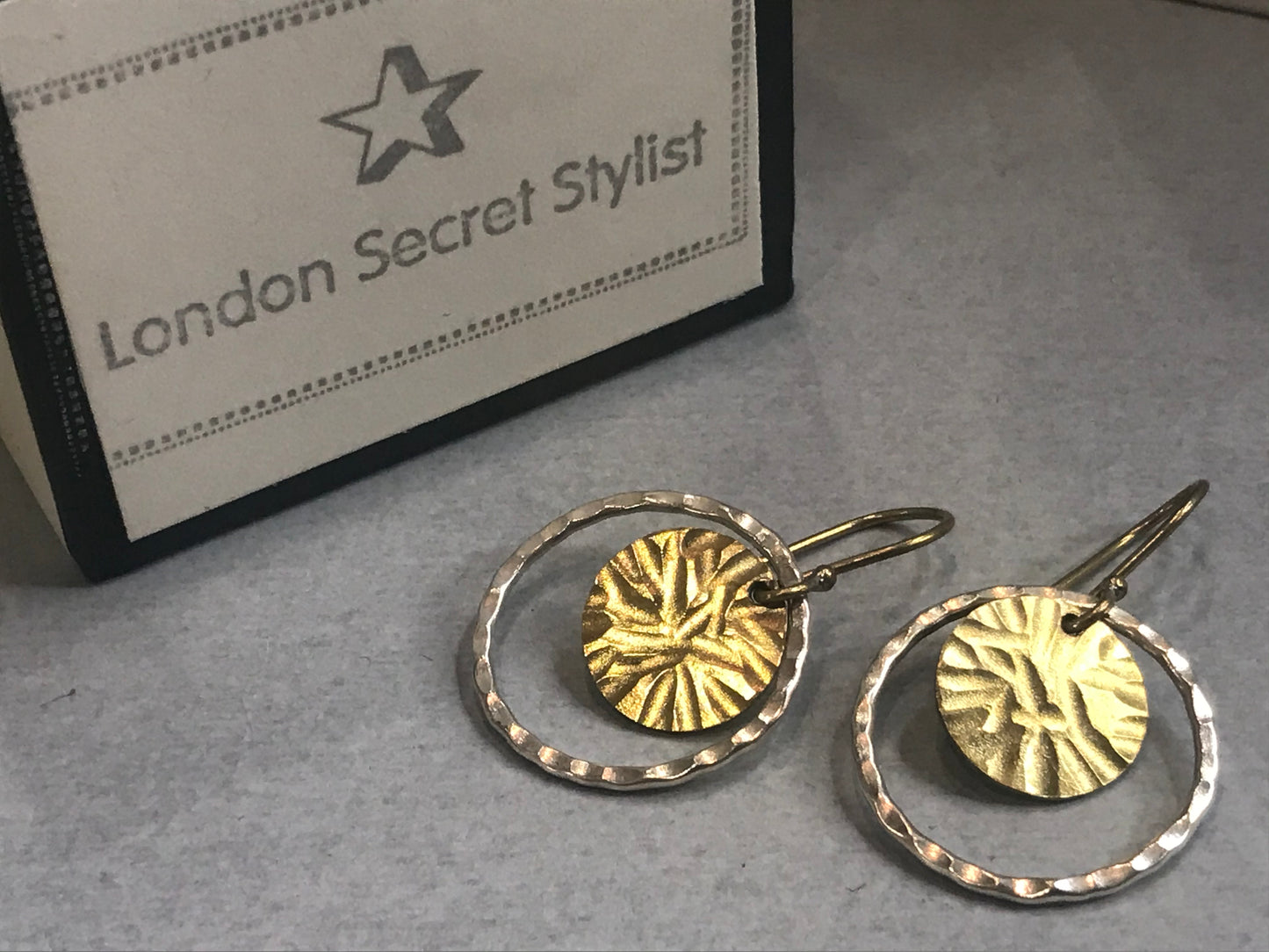 Gold Disc Darling Earrings