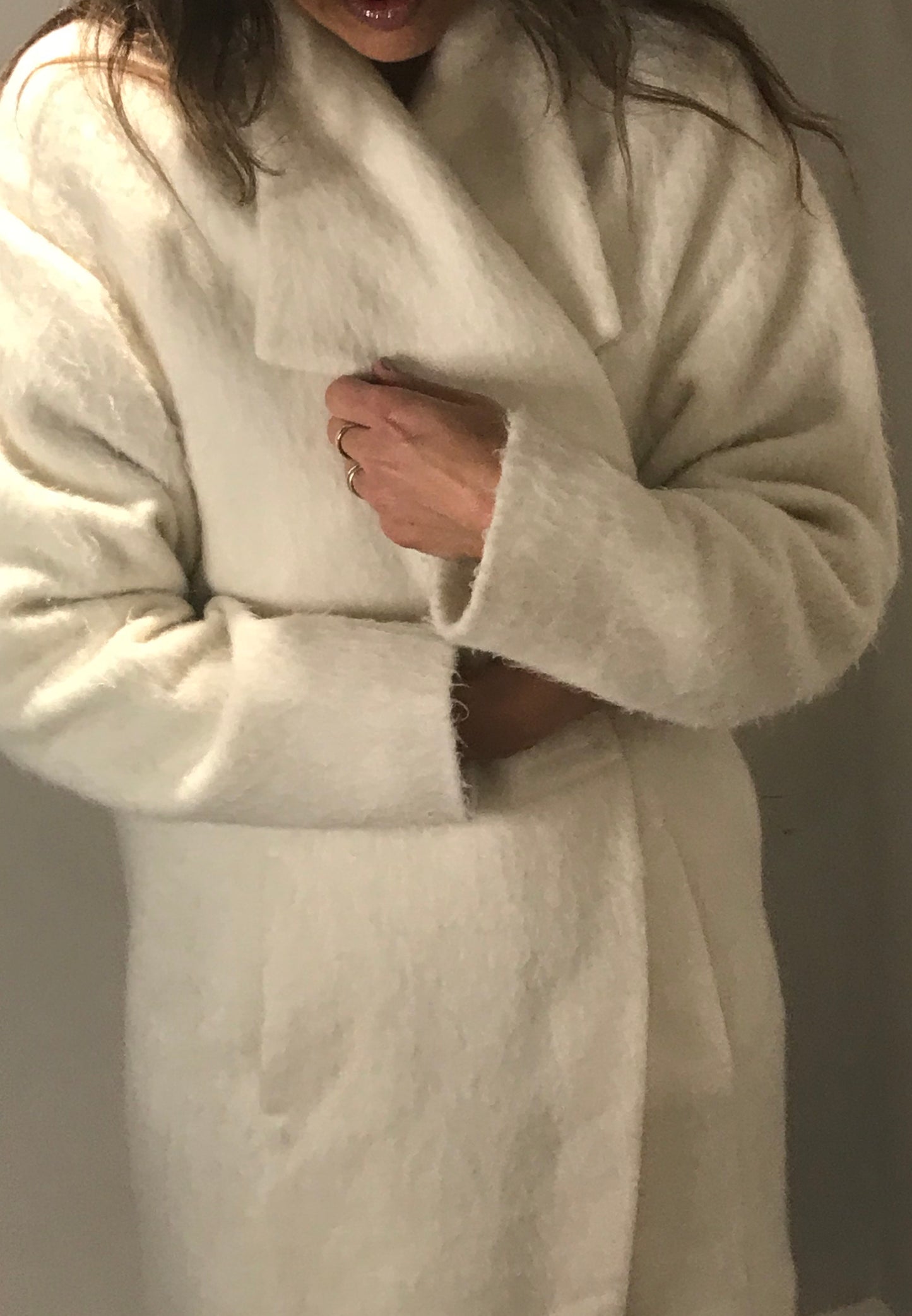 Wonderful Winter White Coat