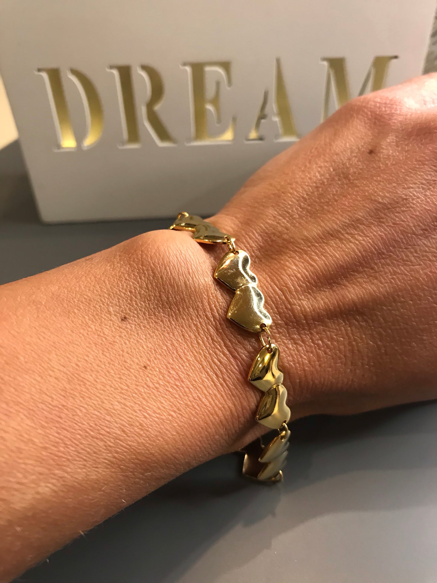 Sweetie Pie Gold-Plated Vintage Bracelet