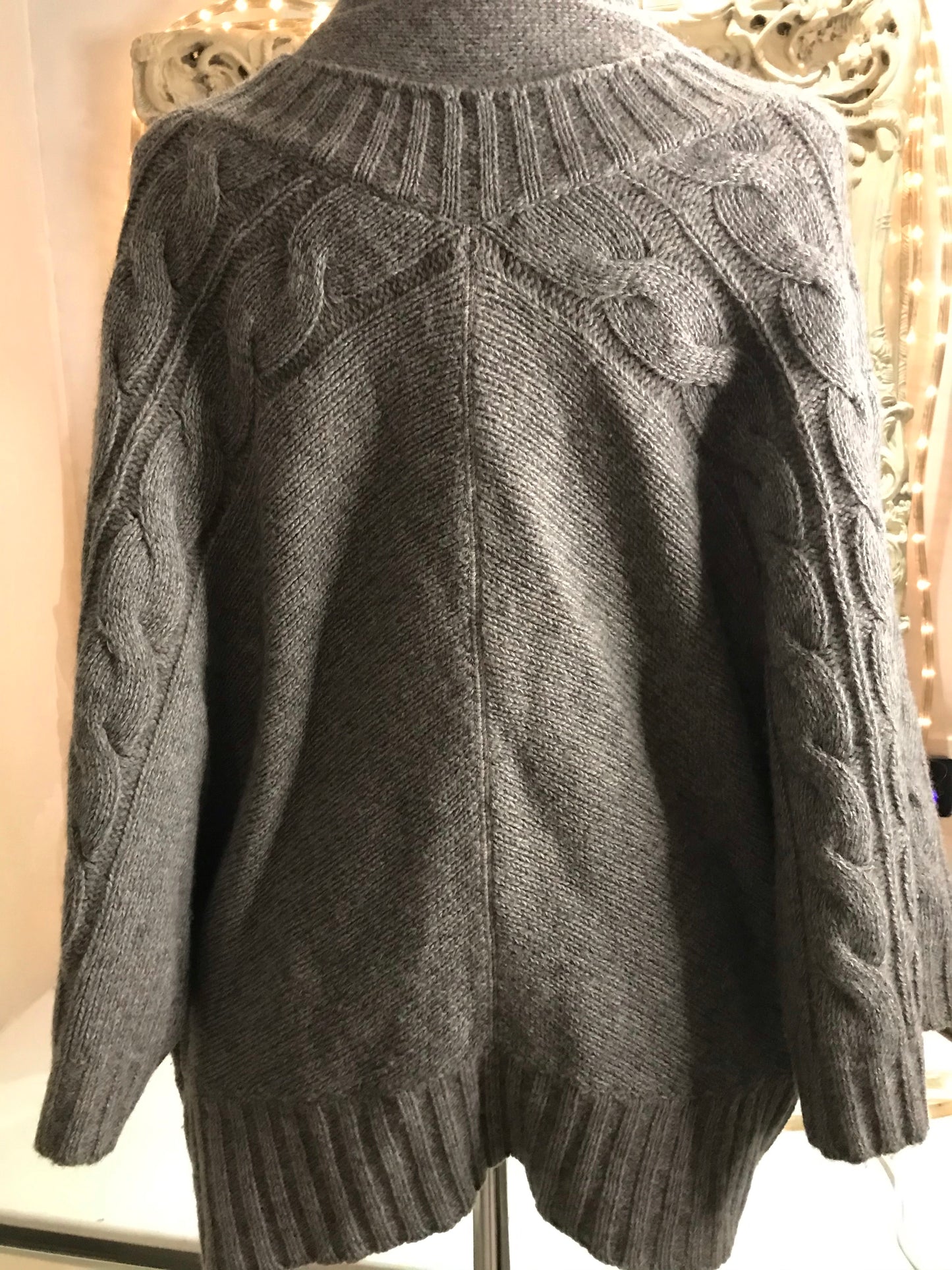 Smoke Grey Warm Winter Cardi