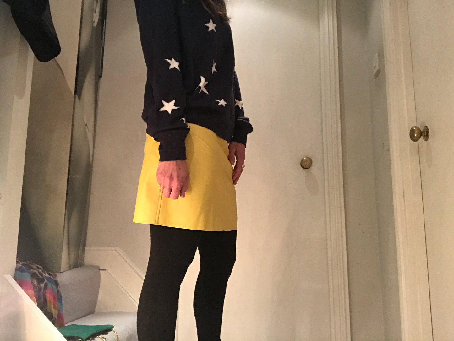 Navy Star Boyfriend Jumper