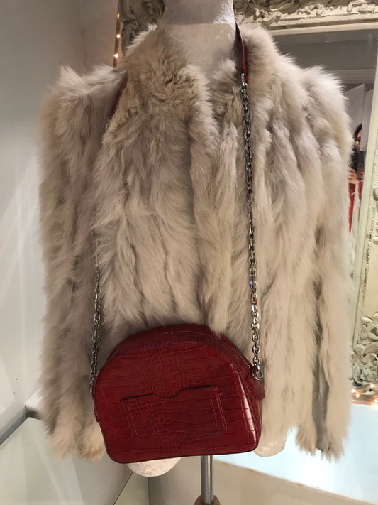 Mob Princess Cream Fur Coat