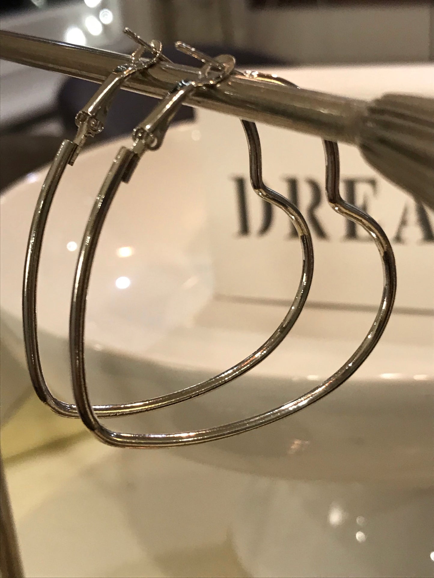 Supersized Love Earrings