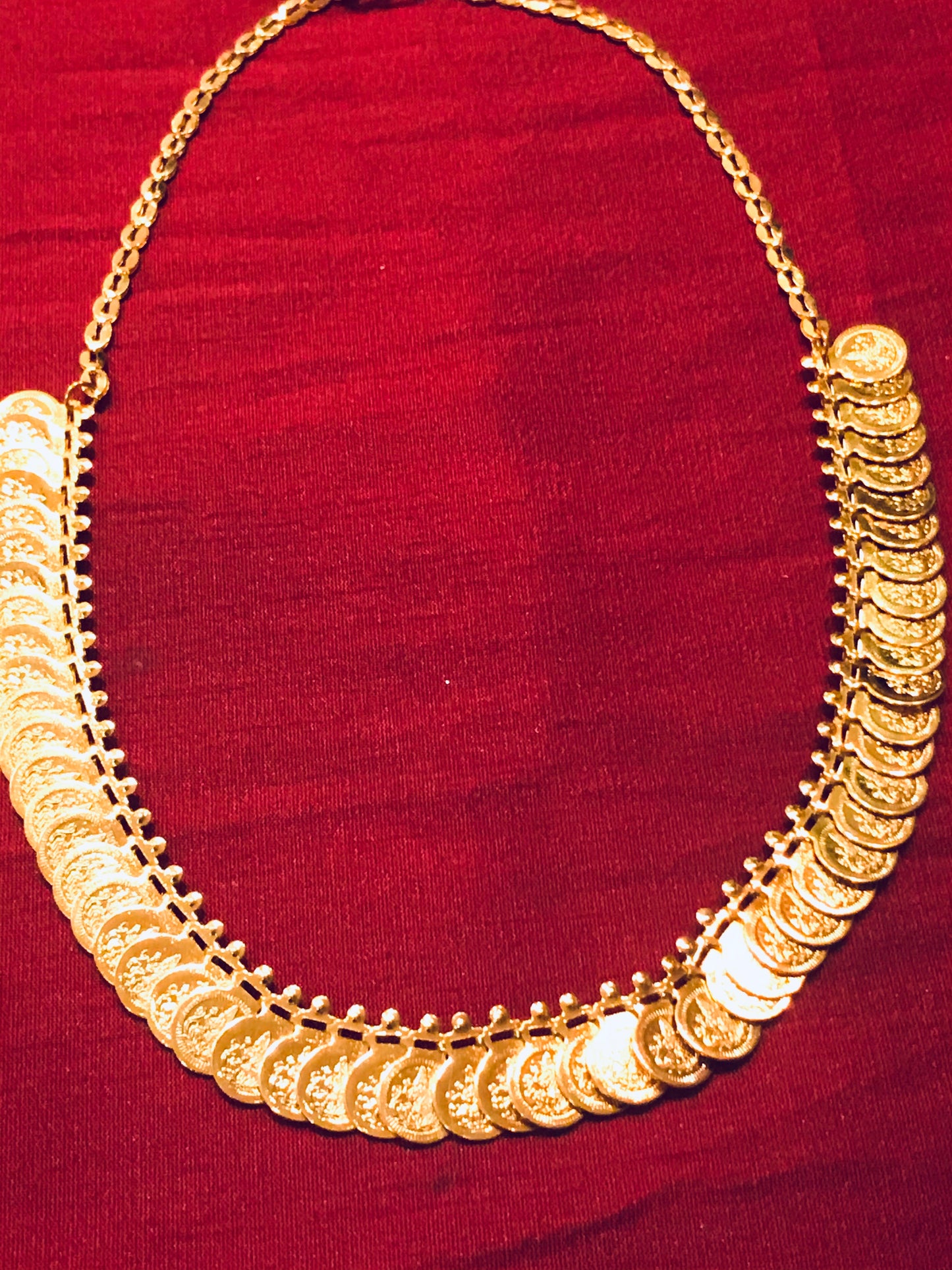 Penny For Your Thoughts Gold-Plated Necklace