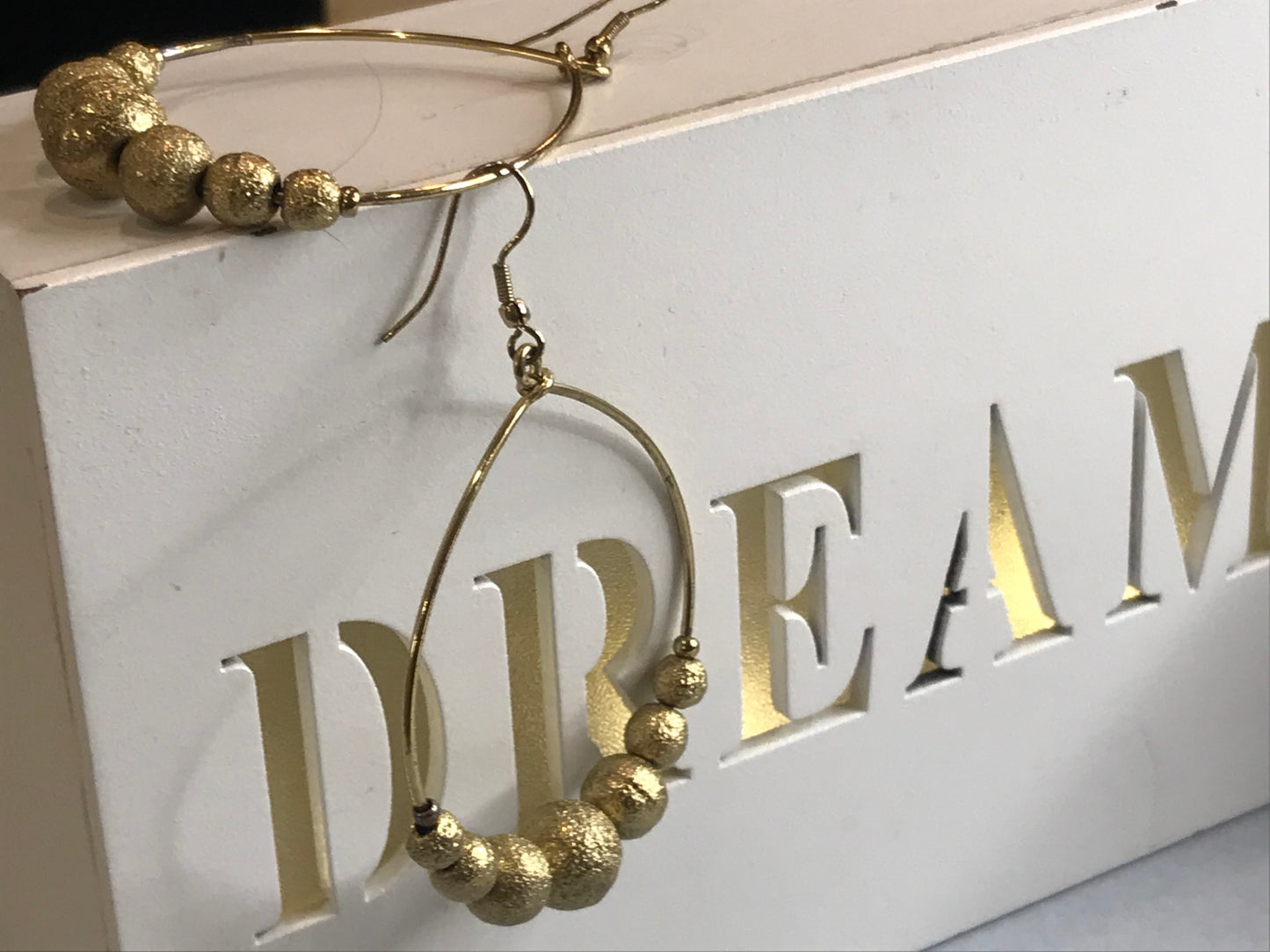 Super-Duper Glitter Ball Hoops