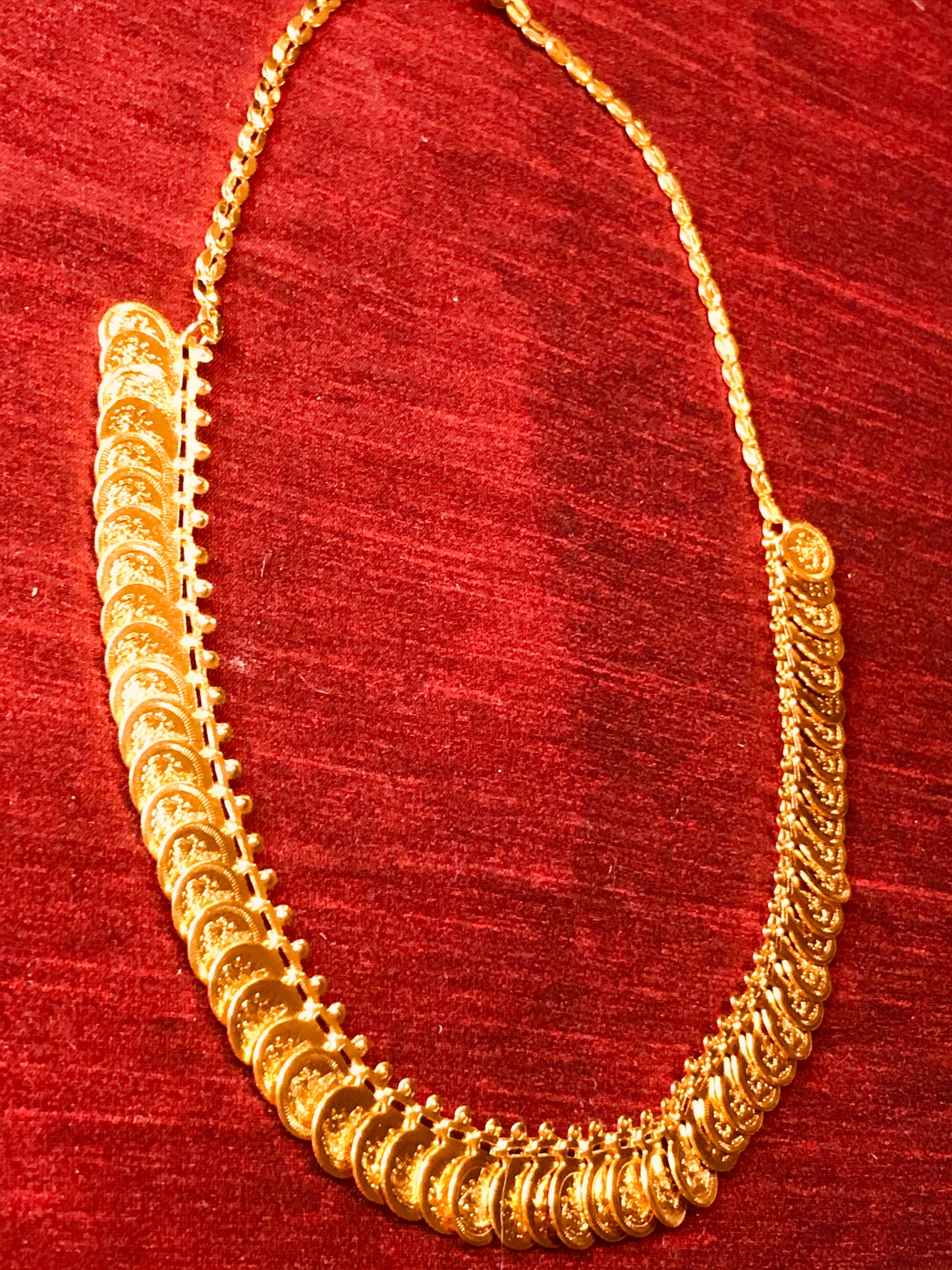 Penny For Your Thoughts Gold-Plated Necklace