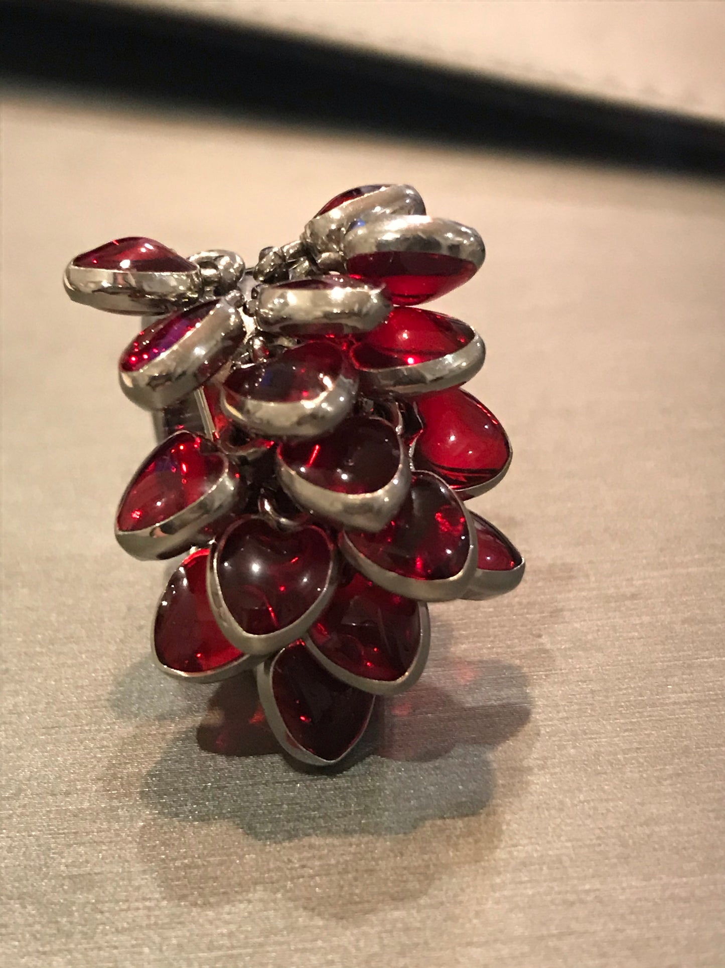 Bouquet of Love Heart Ring