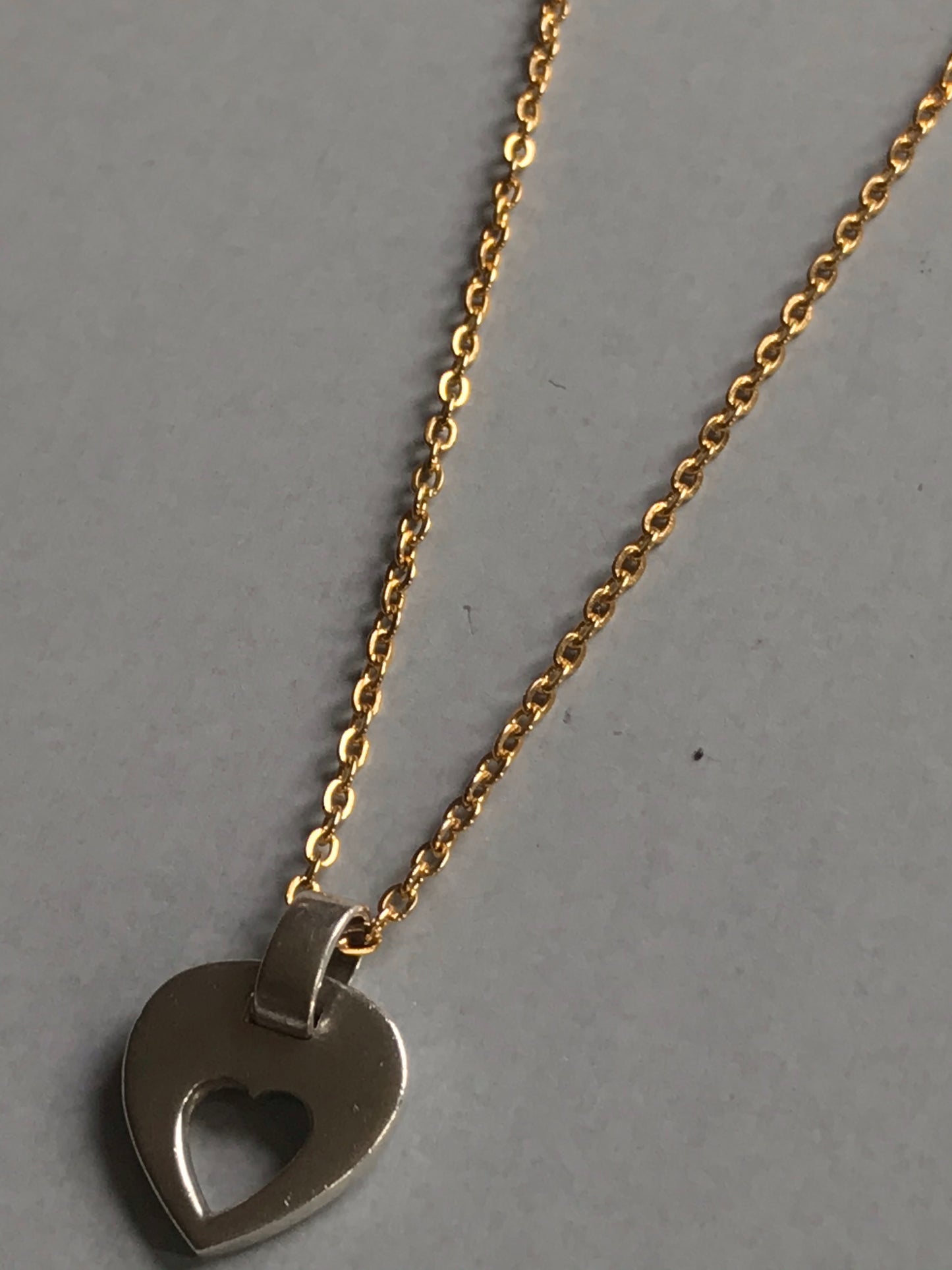 Ex-Machina Silver and Gold Necklace