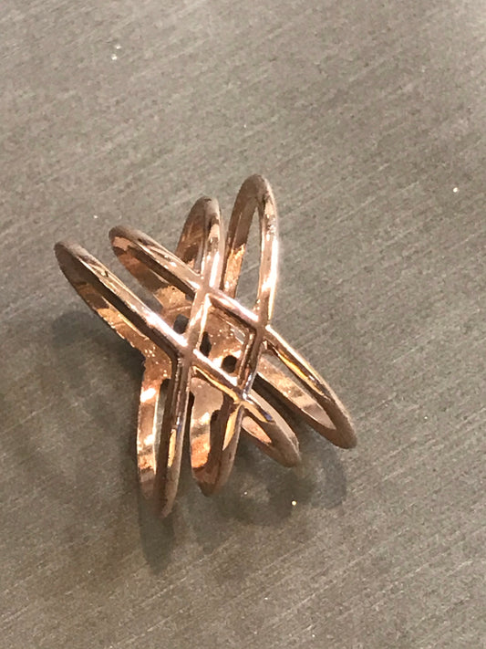 Rose Gold-Plated Queen of the Universe Ring