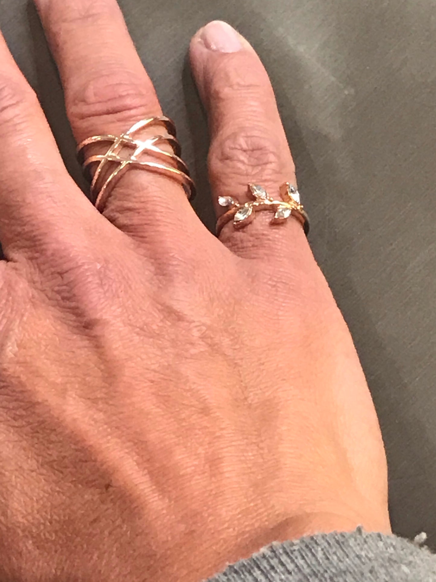 Rose Gold-Plated Queen of the Universe Ring