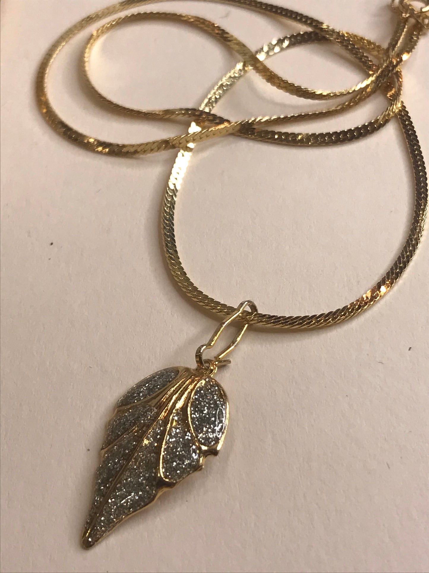 Leaf Me Alone Gold Necklace