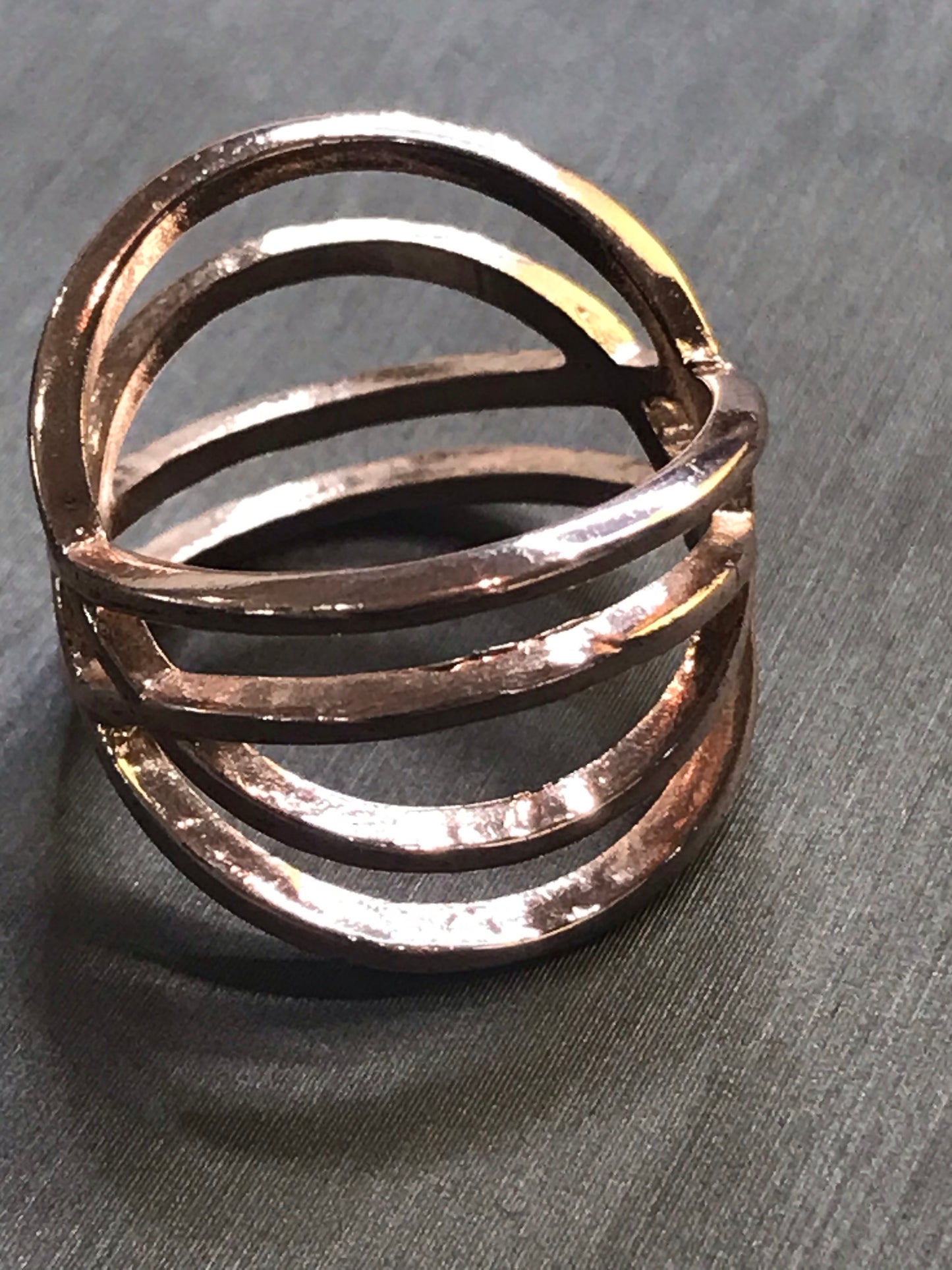 Rose Gold-Plated Queen of the Universe Ring