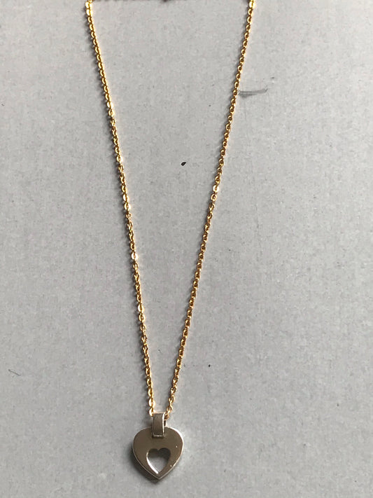 Ex-Machina Silver and Gold Necklace