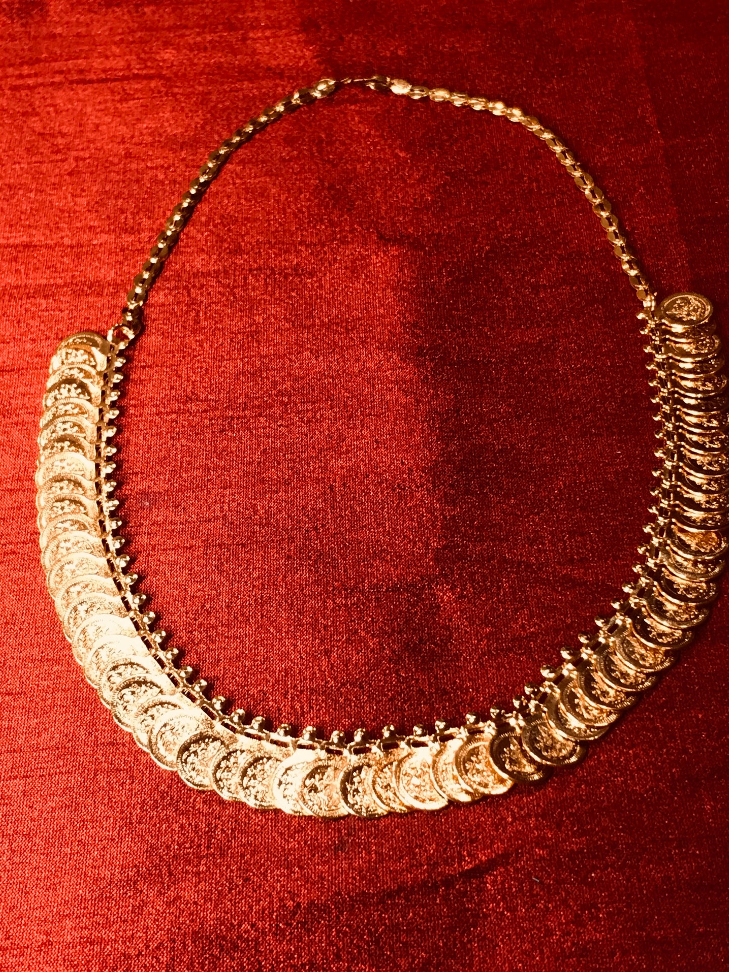 Penny For Your Thoughts Gold-Plated Necklace