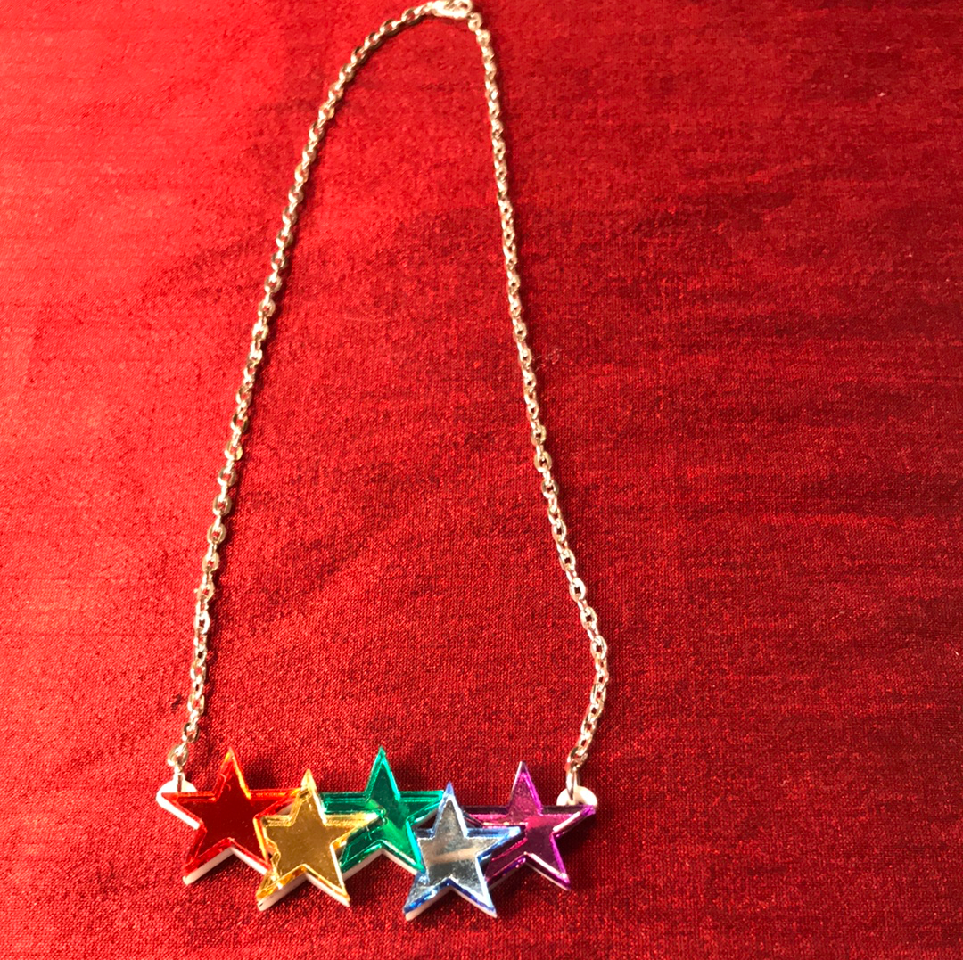 Superstar Baby Acrylic Necklace