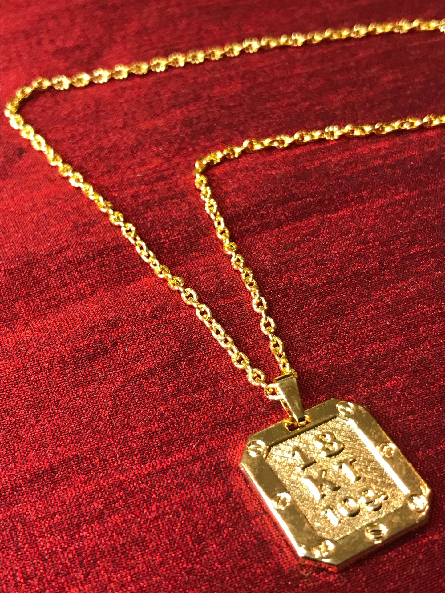 Gold Standard Necklace