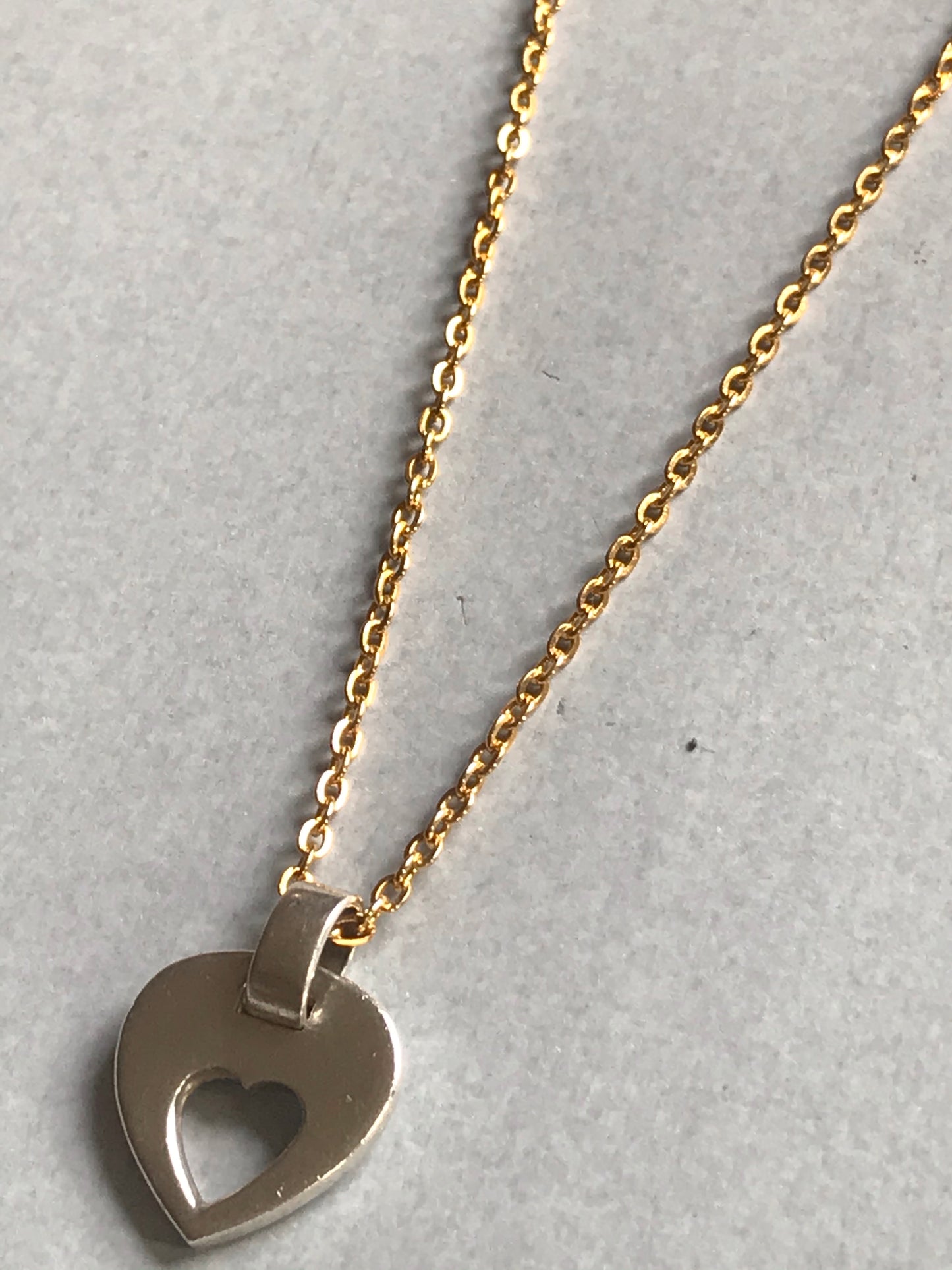 Ex-Machina Silver and Gold Necklace