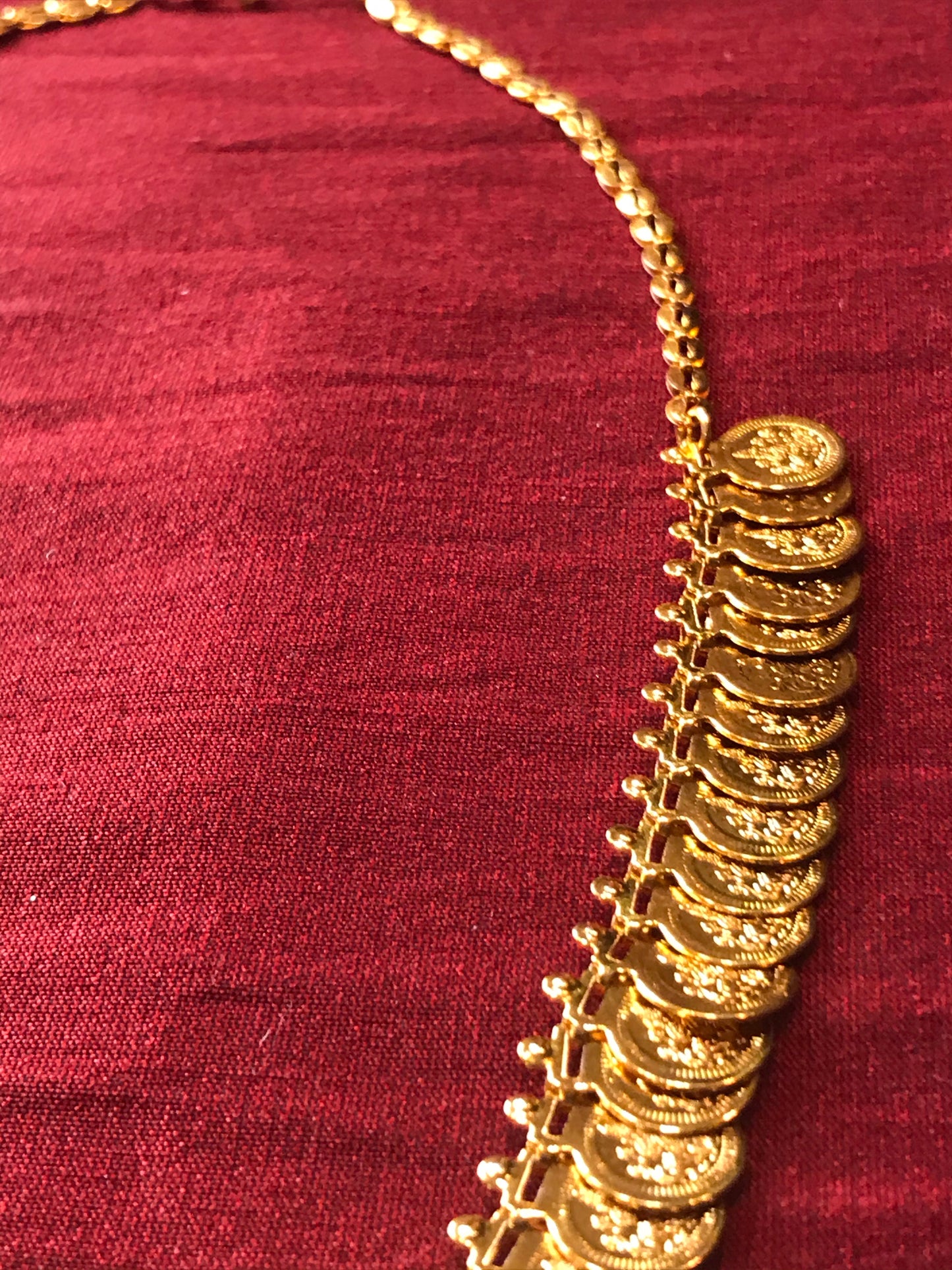 Penny For Your Thoughts Gold-Plated Necklace