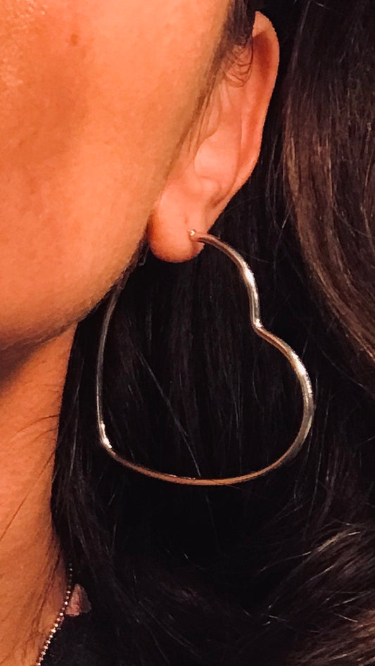 Supersized Love Earrings