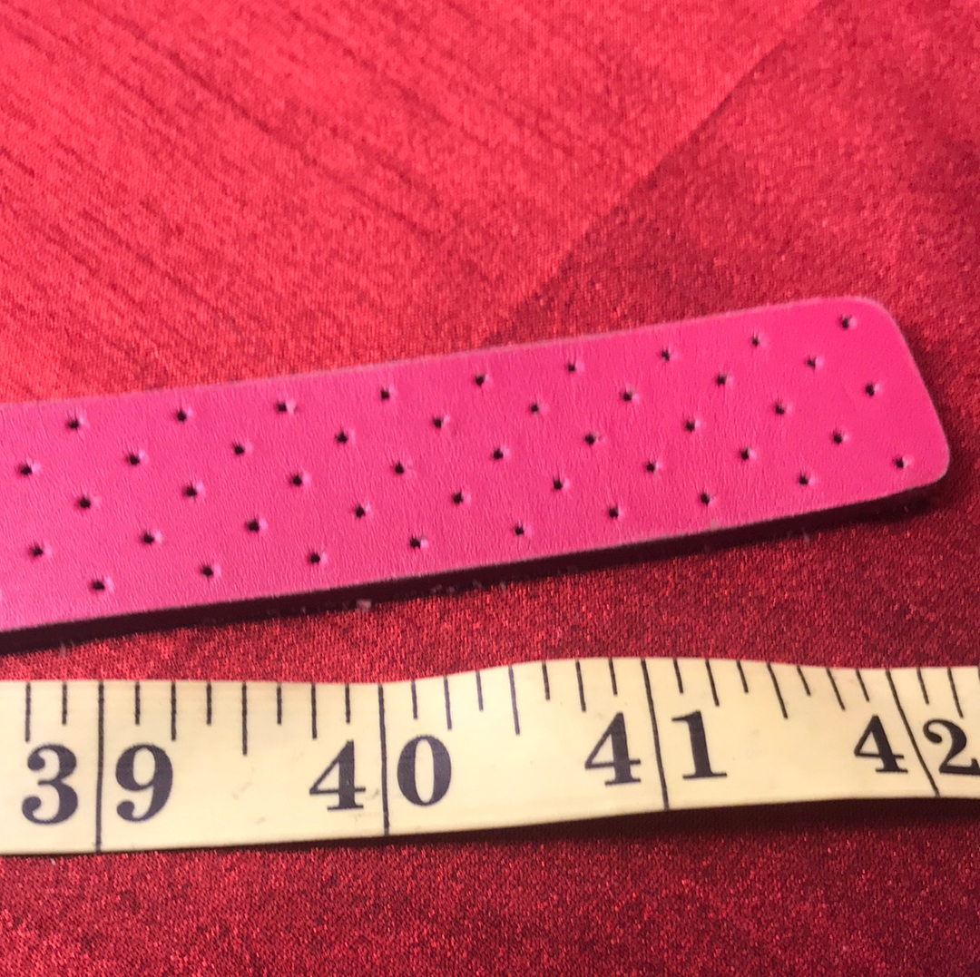 Pretty Perfect Pink Leather Belt