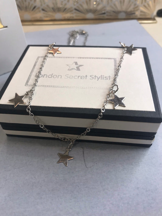 Silver Star Necklace