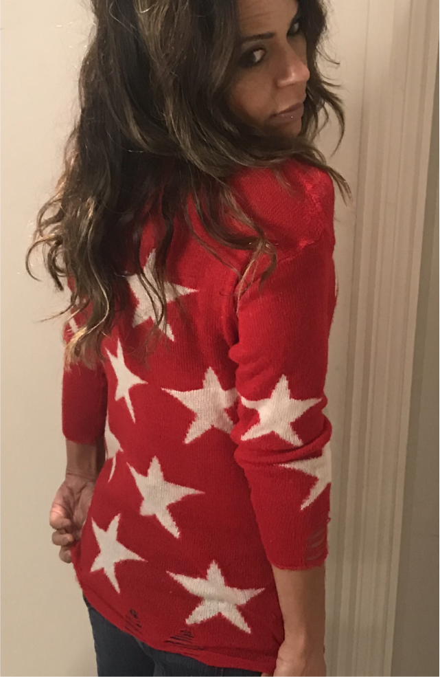 Lucky Star Knitted Jumper