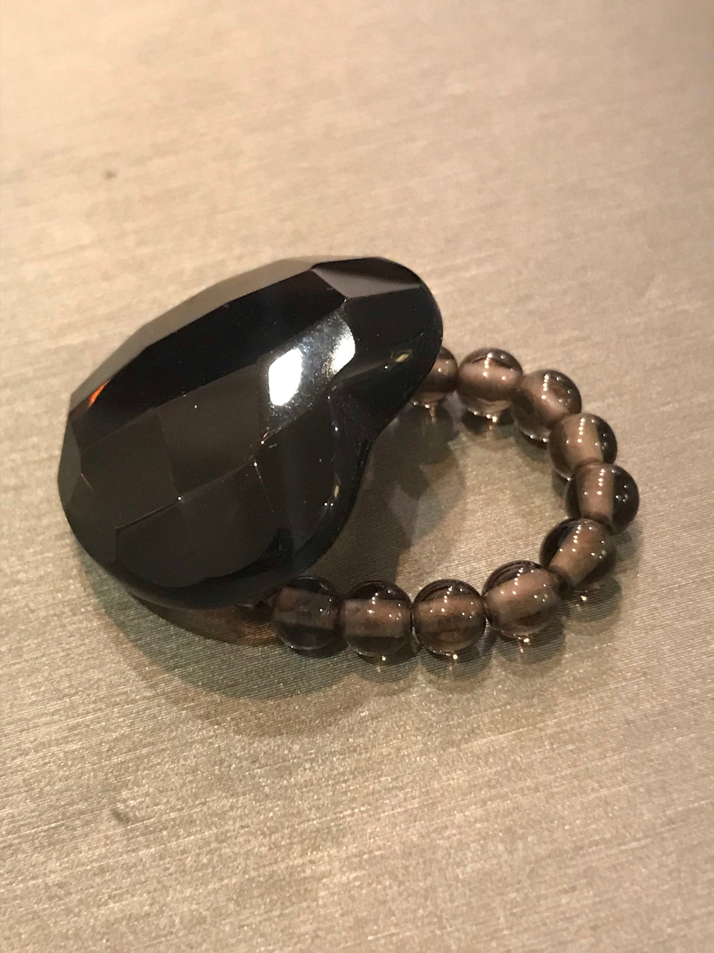 Boss Lady Topaz Heart Ring