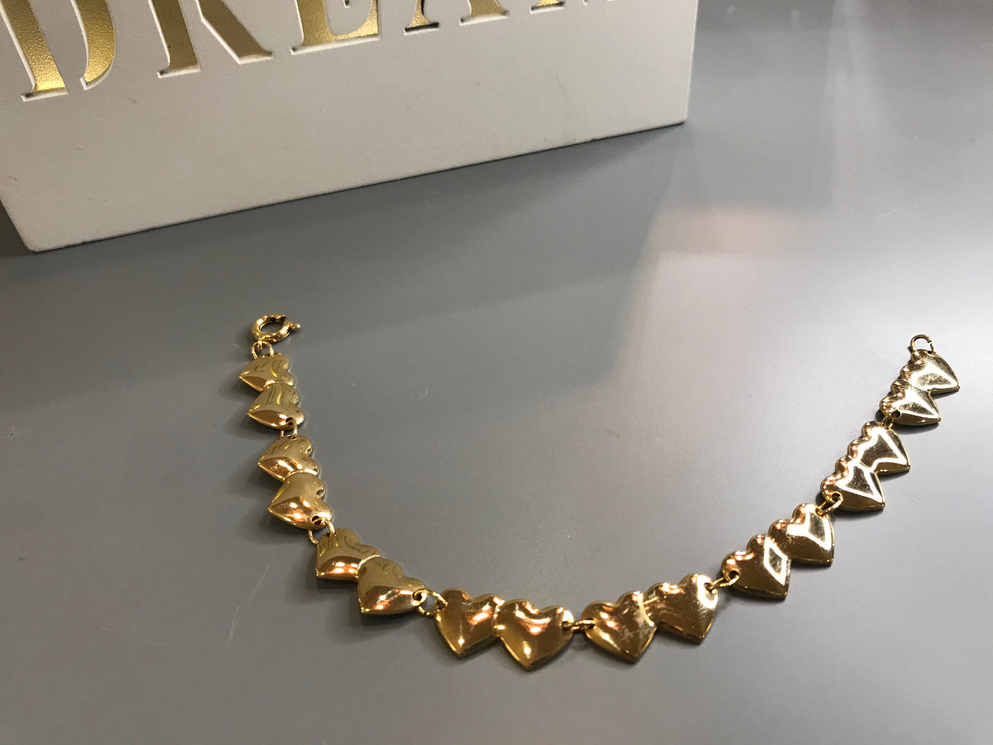 Sweetie Pie Gold-Plated Vintage Bracelet