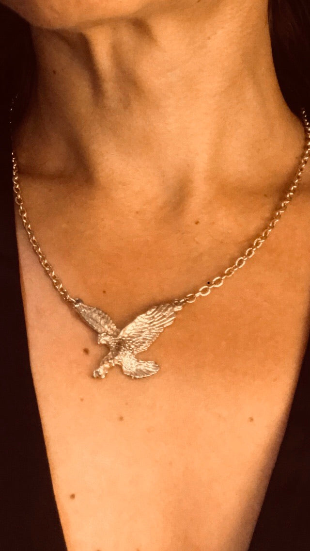 Fly Like An Eagle Gold Necklace